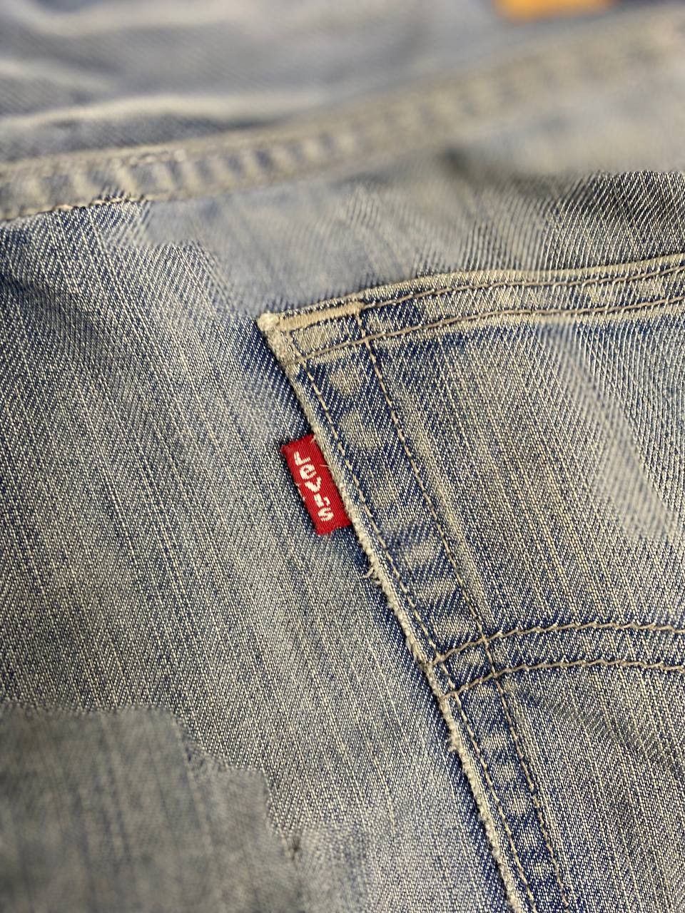Levi's levis 514 paint splatter denim nice design Size US 36 / EU 52 - 4 Thumbnail
