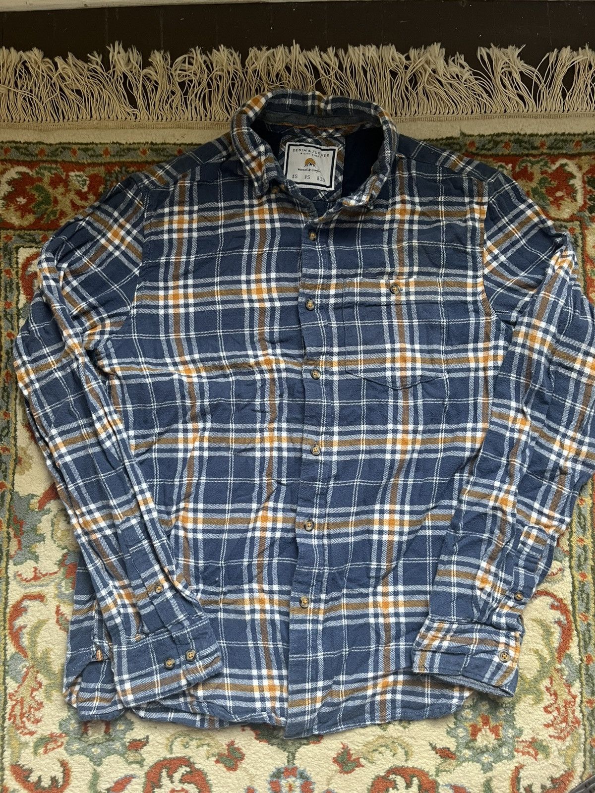 Denim & Flower Denim & Flower(Ricky Singh) Flannel Size US S / EU 44-46 / 1 - 1 Thumbnail