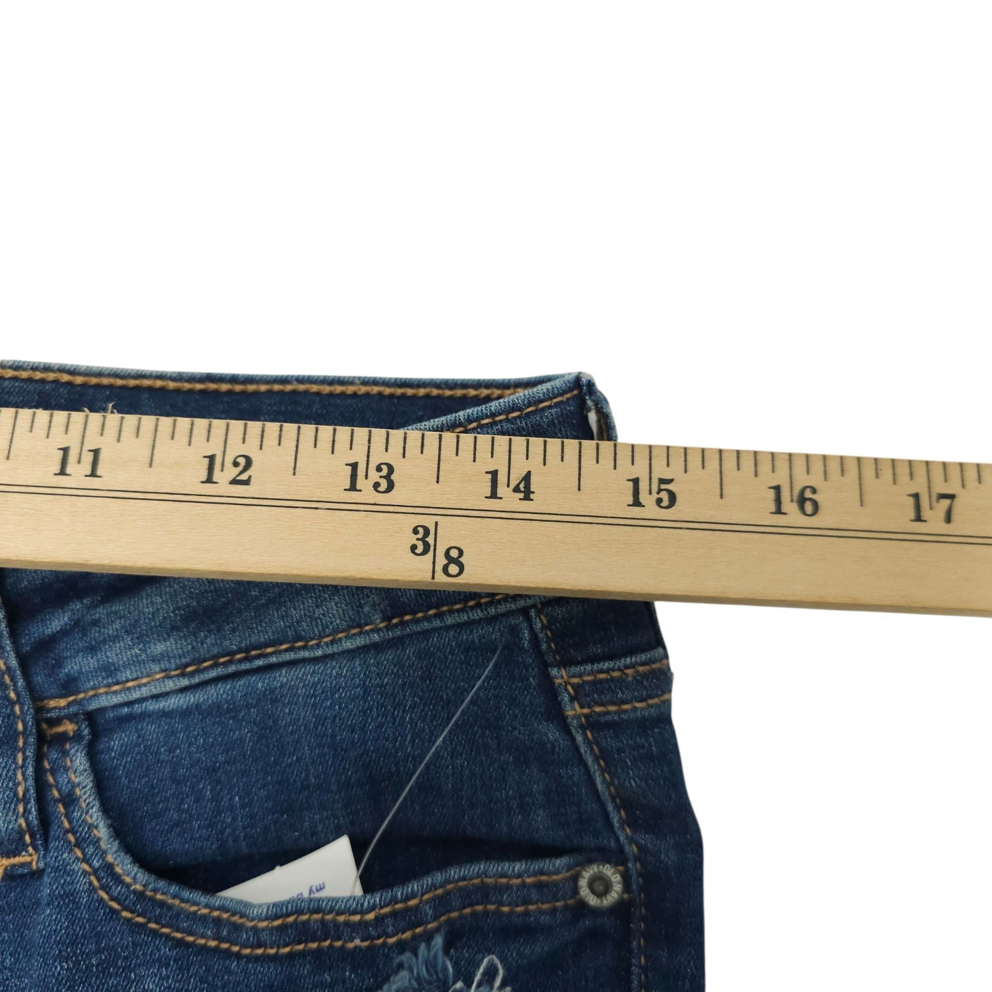 Old Navy Old Navy Extra HIgh Rise Rockstar Super Skinny Crop Jean 10P Size 29" - 13 Thumbnail
