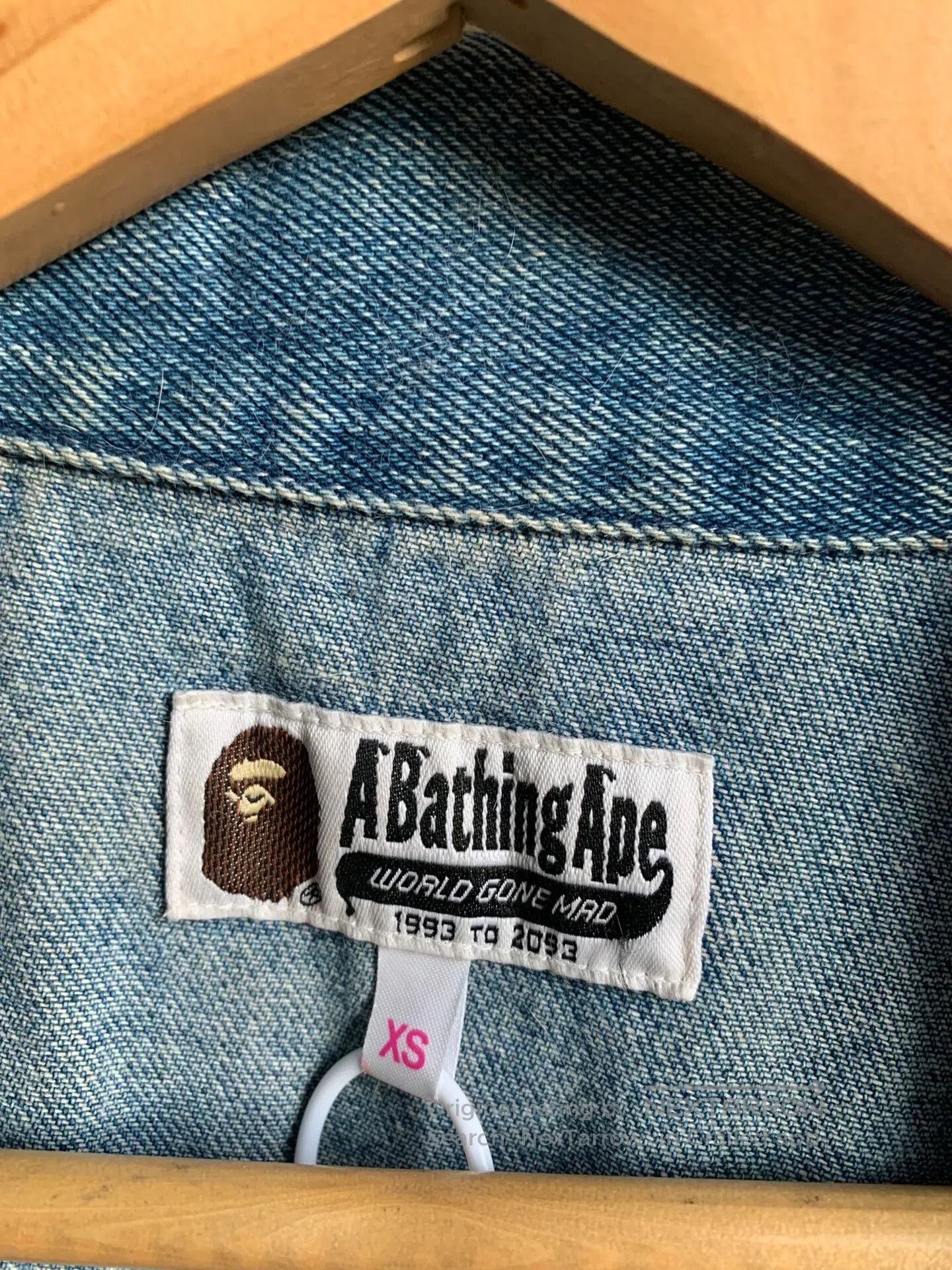 Bape BAPE Denim Jacket. Size US XS / EU 42 / 0 - 2 Thumbnail