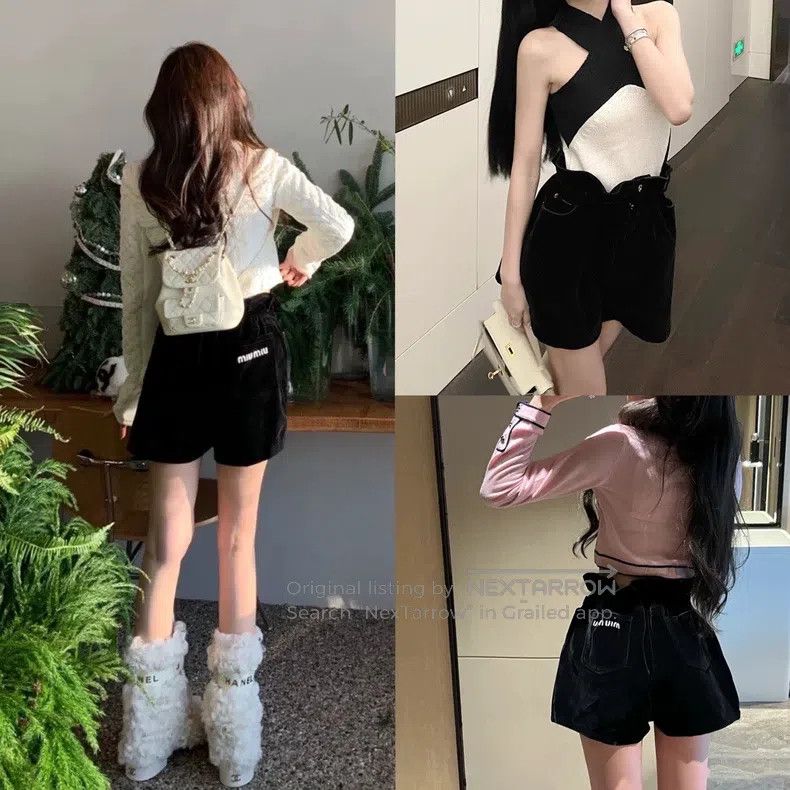 Miu Miu Miu Miu 36 short pants Size 35" - 6 Thumbnail