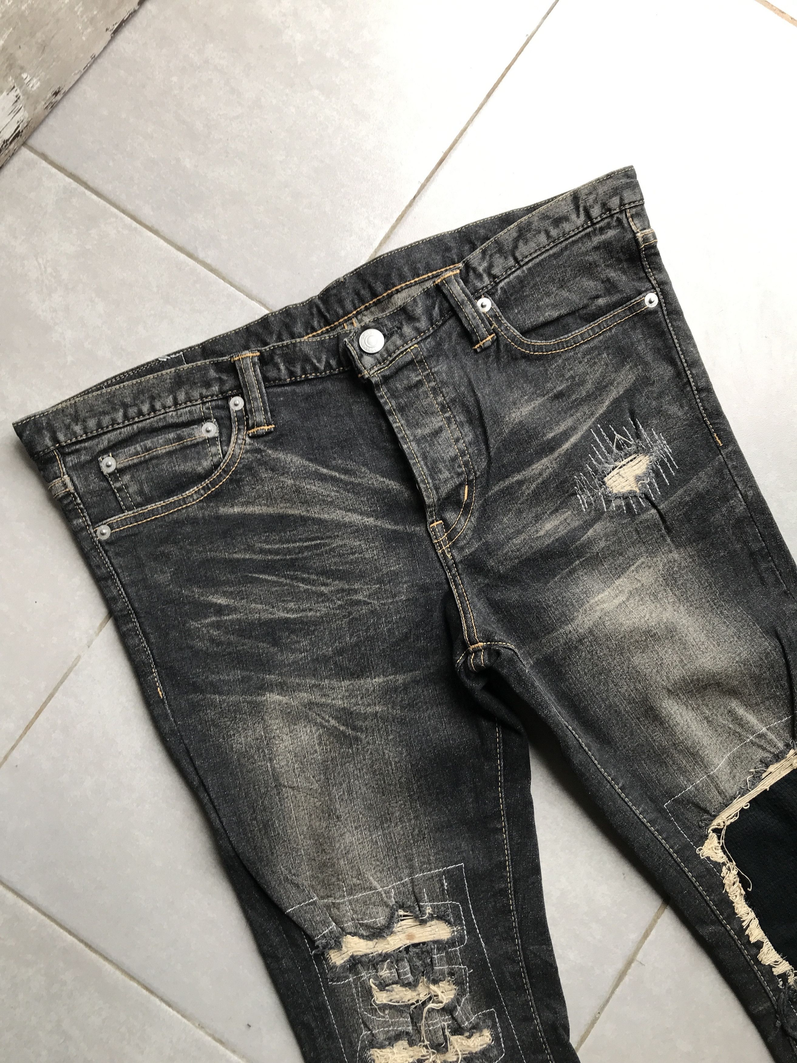 Swagger Swagger distressed jeans Size US 32 / EU 48 - 3 Thumbnail