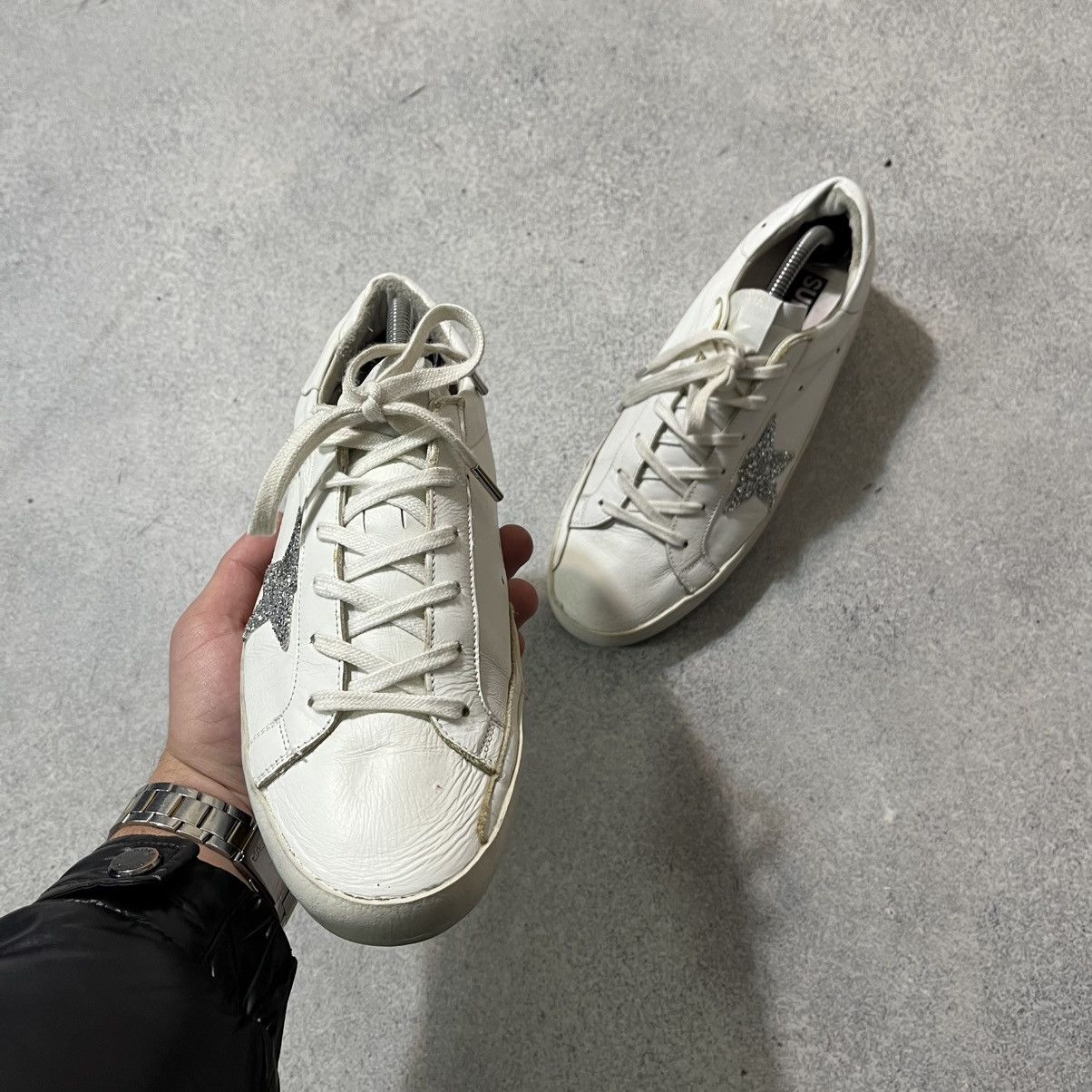 Golden Goose Golden Goose Super Star Sneakers Shoes White Size US 7 / EU 40 - 2 Thumbnail