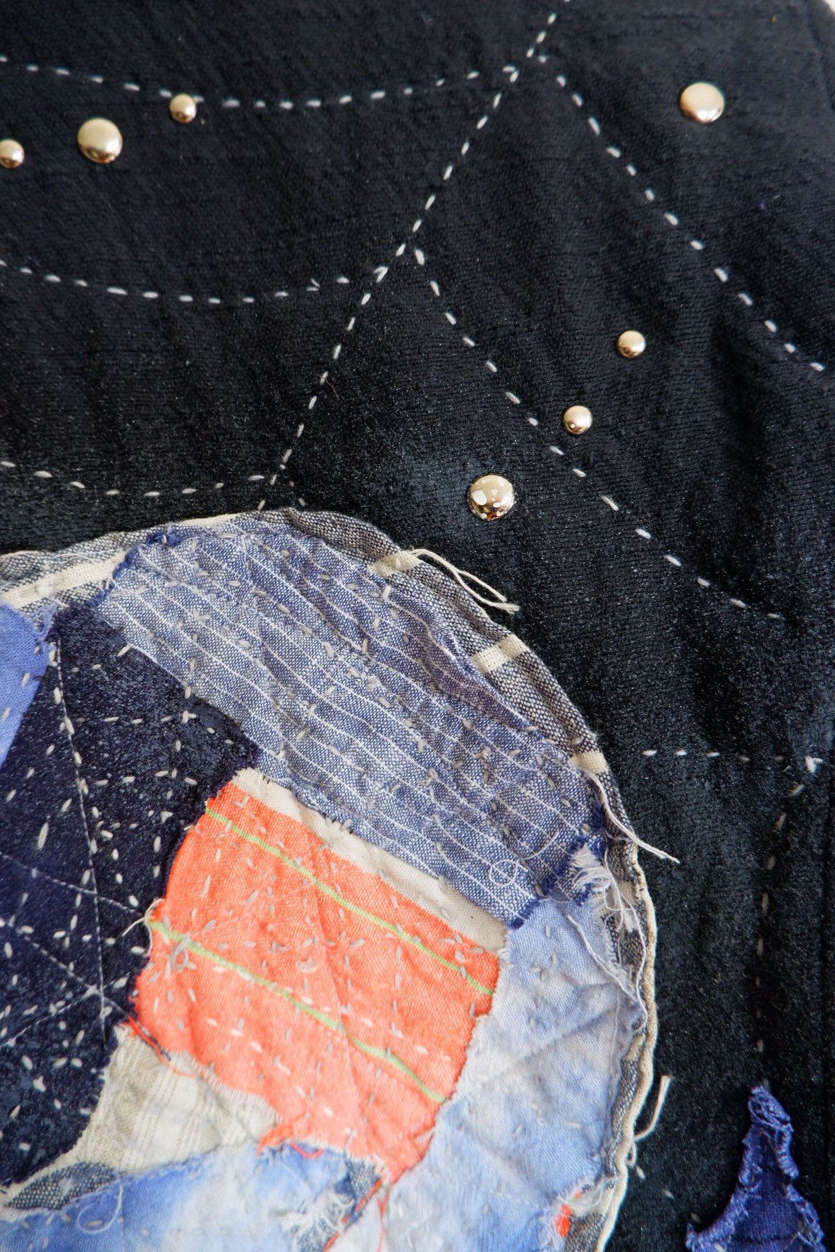 Other Kapital Japan Inspired Patchwork Sashiko Stud Custom Jacket Size US M / EU 48-50 / 2 - 7 Thumbnail