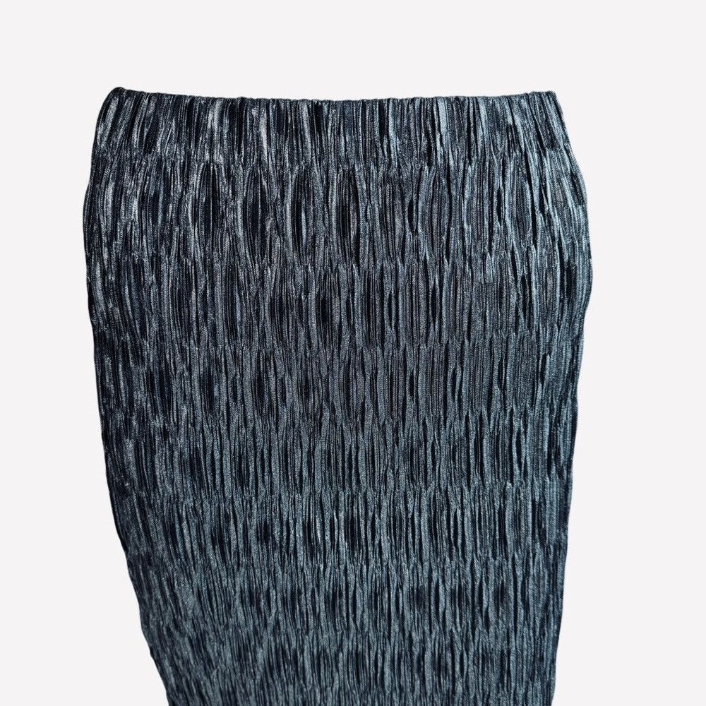 Zara NWT New Zara Black Pleated Midi Skirt 4886/484 Size S Size 28" / US 6 / IT 42 - 4 Thumbnail