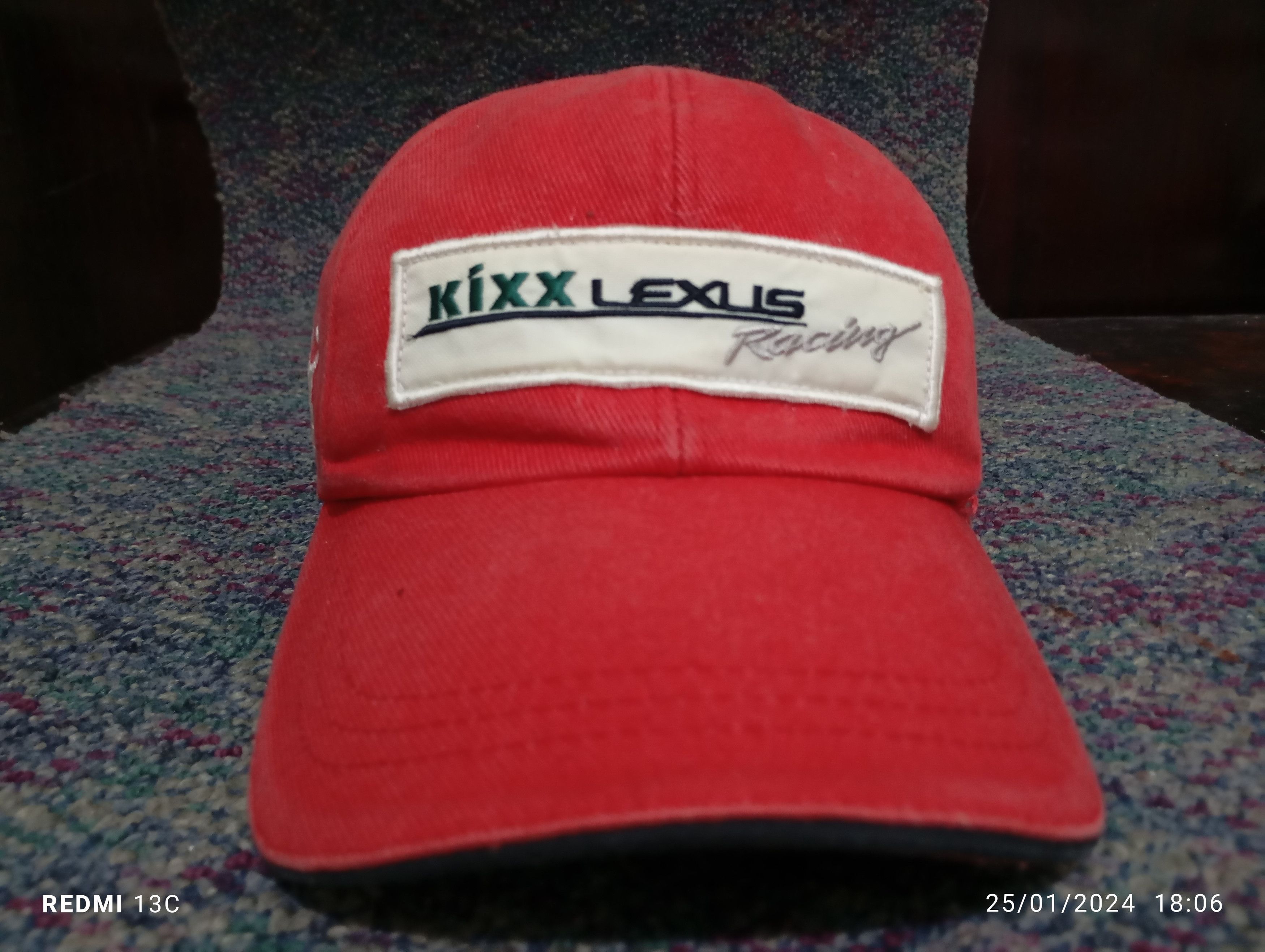 image of Trd Racing Hat Lexus Toyota Racing Hat Cap in Red, Men's