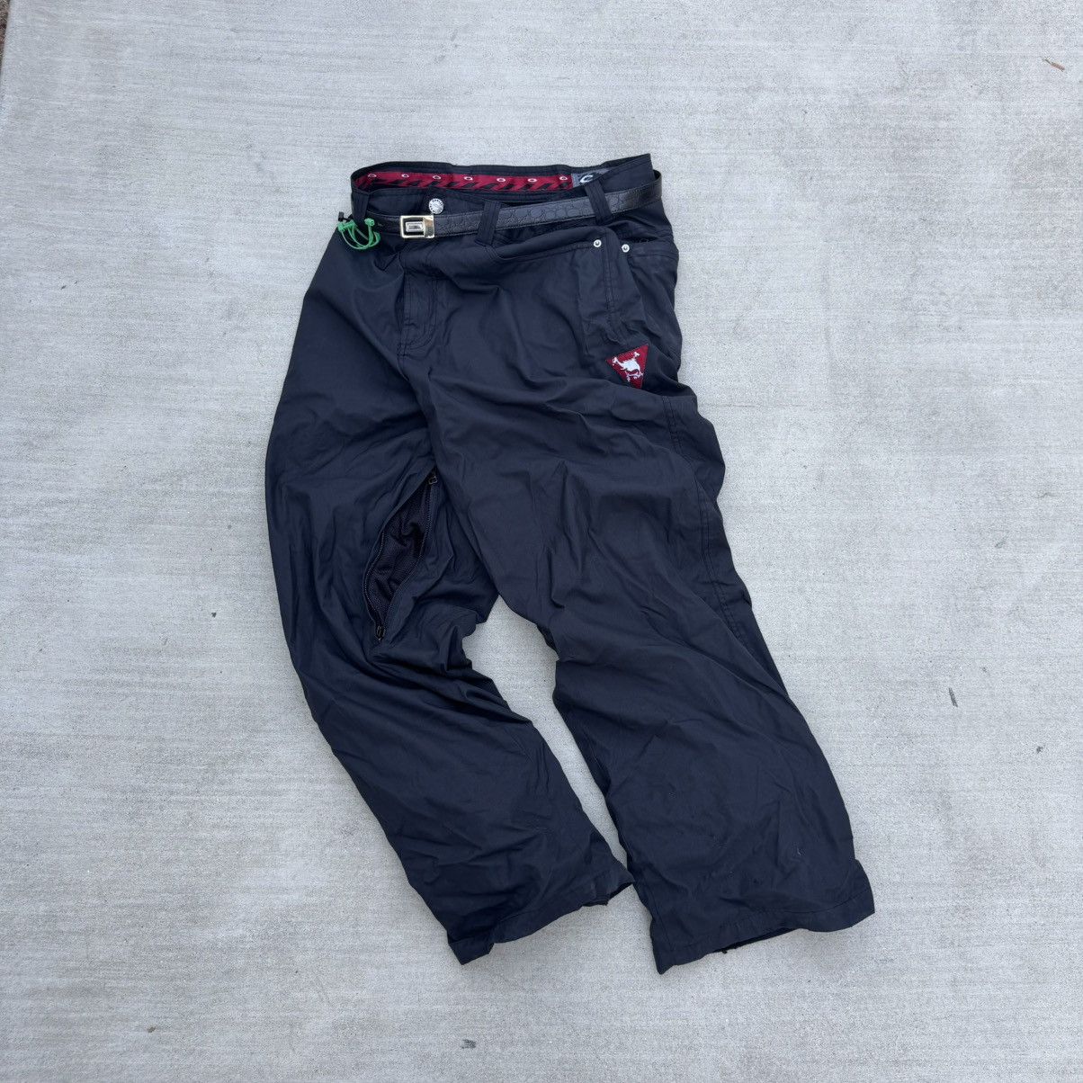 Oakley × Vintage Oakley 00s Software Knee Patch Snowboard Pants