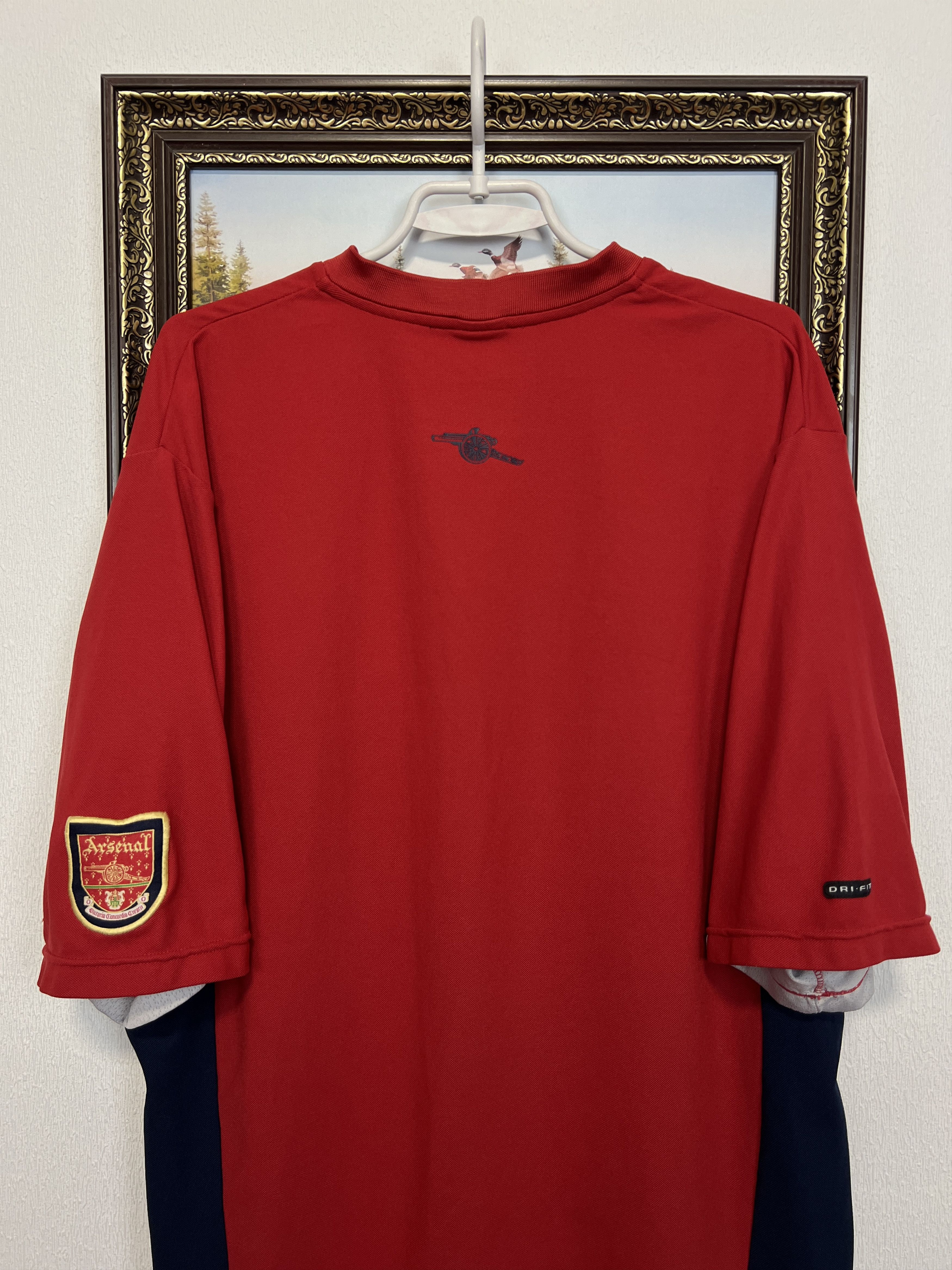 Nike Arsenal Football Shirt Soccer Player Issue #7 Pires Jersey Size US XL / EU 56 / 4 - 10 Thumbnail