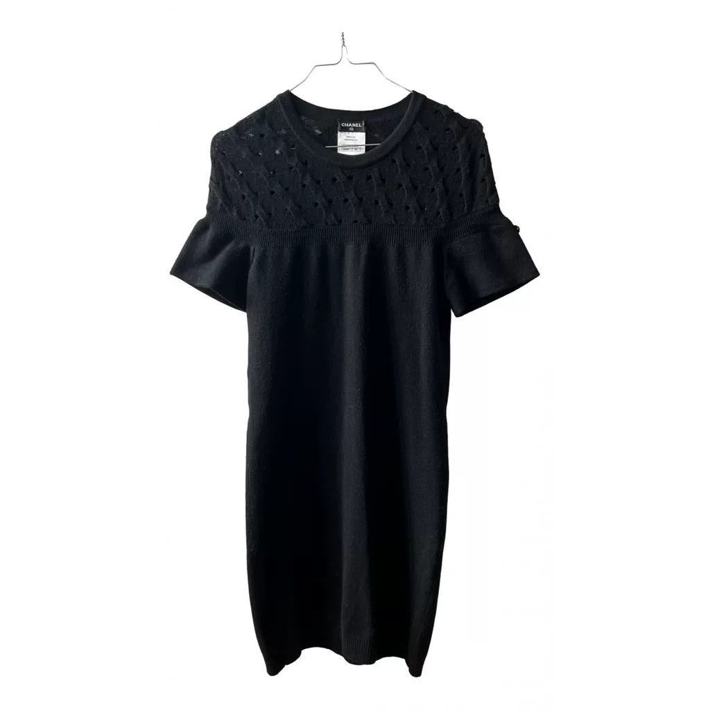 Chanel Chanel Black Baby Doll Cashmere Dress Size XS / US 0-2 / IT 36-38 - 1 Thumbnail