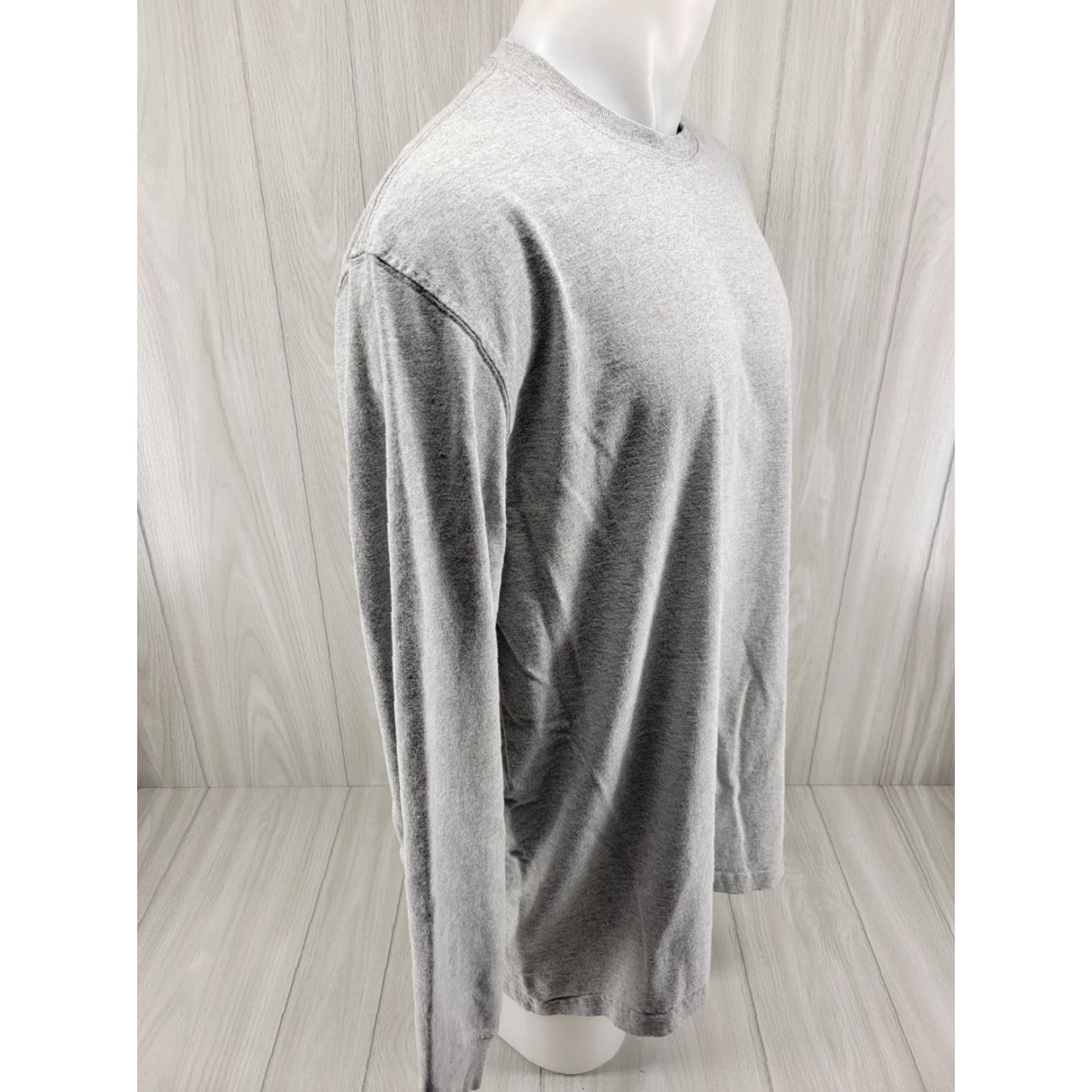 Carhartt VINTAGE Carhartt Mens Shirt 2XL Gray Long Sleeve Crew Neck Workwear Original Fit Shirt Size US XXL / EU 58 / 5 - 5 Thumbnail