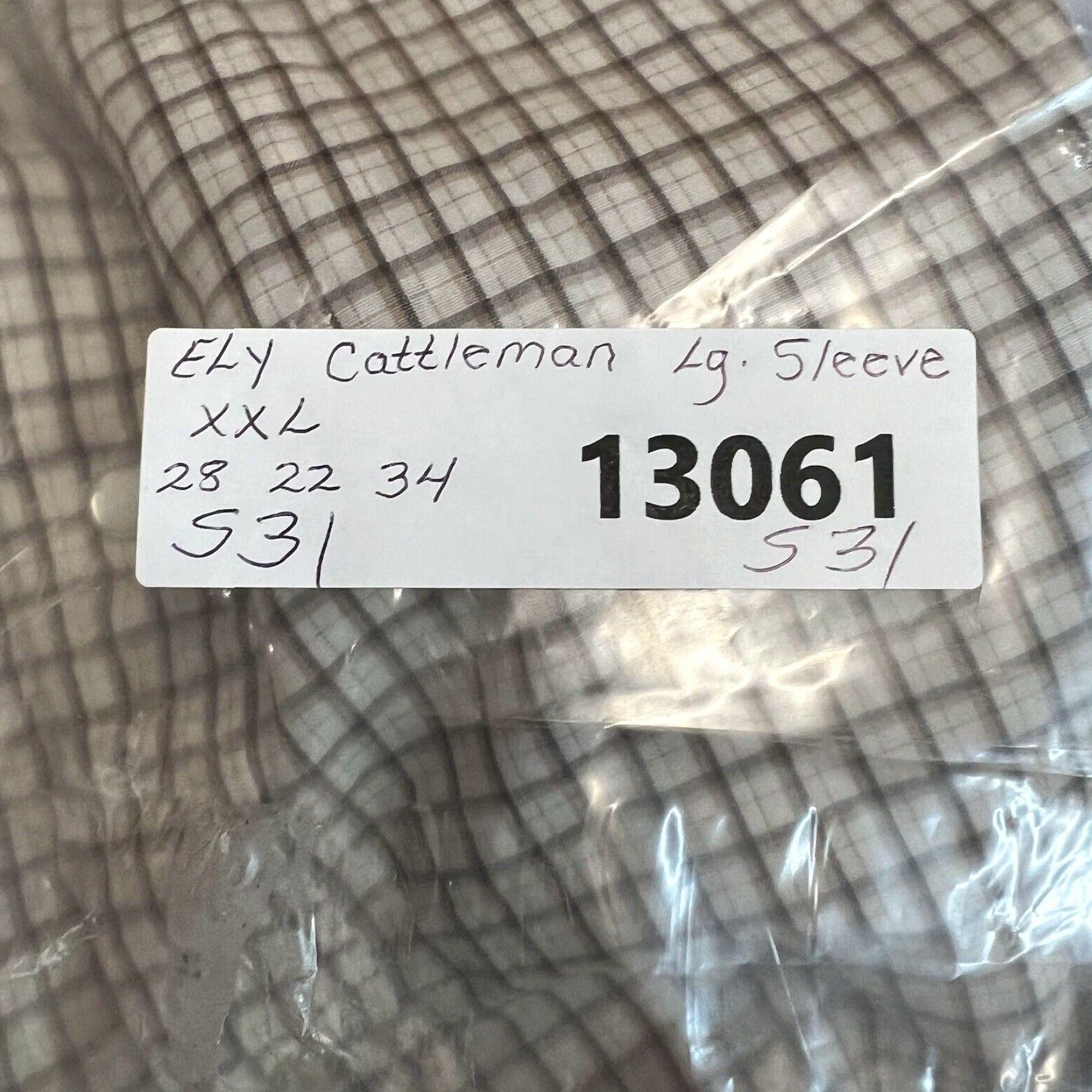 Vintage VINTAGE Ely Cattleman Pearl Snap Checked Button Shirt Men 2XL Brown Long Sleeve Casual Business Size US XXL / EU 58 / 5 - 6 Thumbnail
