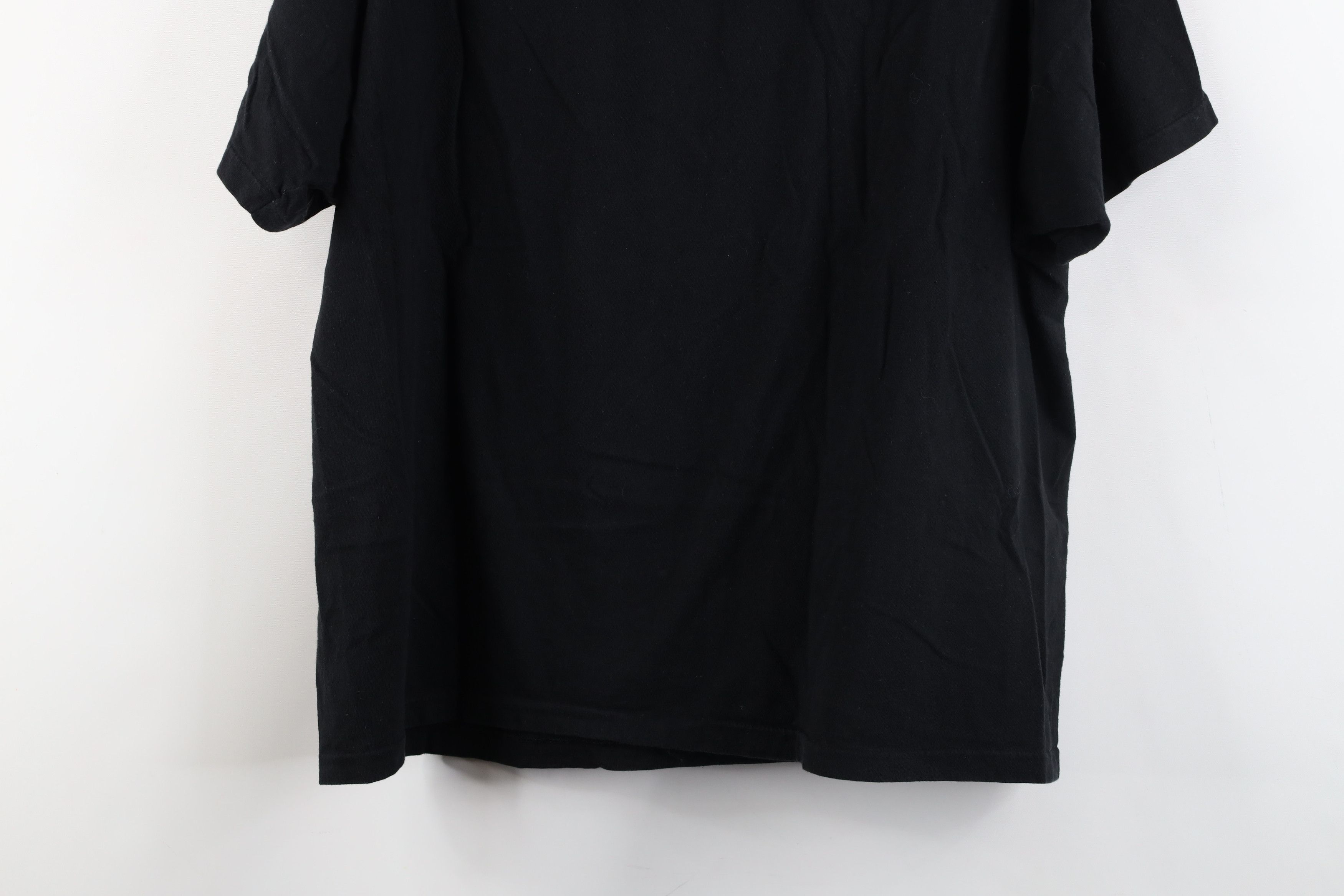 Vintage Vintage 90s Streetwear Fit Short Sleeve T-Shirt Black Cotton Size US XL / EU 56 / 4 - 11 Thumbnail