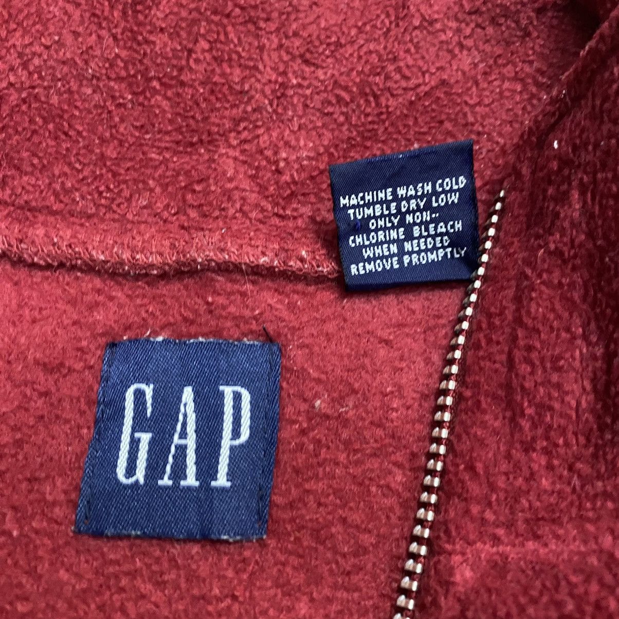 Gap × Vintage Vintage Gap Embroidered Logo Half Zipper fleece Size US XS / EU 42 / 0 - 11 Thumbnail