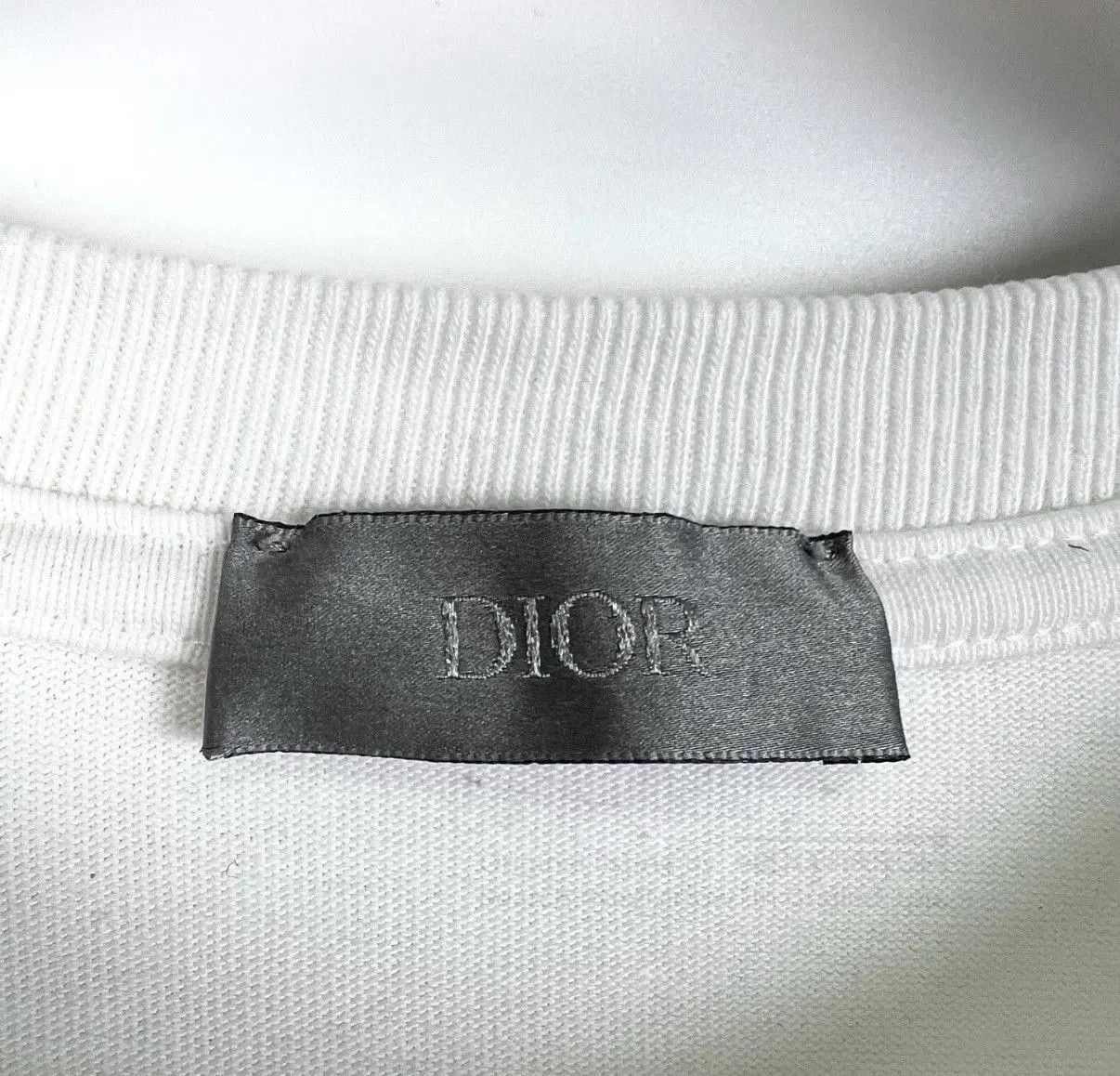 Dior White Short Sleeve Graphic T-Shirt. Size US S / EU 44-46 / 1 - 6 Thumbnail