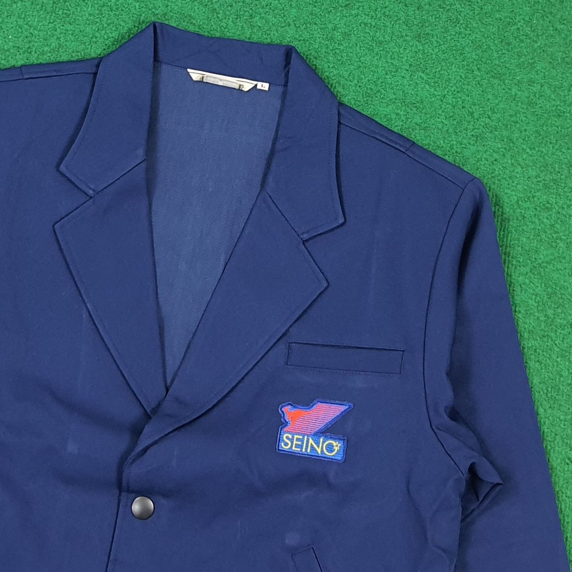 Japanese Brand Vintage Seino Transportation Japan Workwear Jacket C302N4 Size US M / EU 48-50 / 2 - 2 Thumbnail