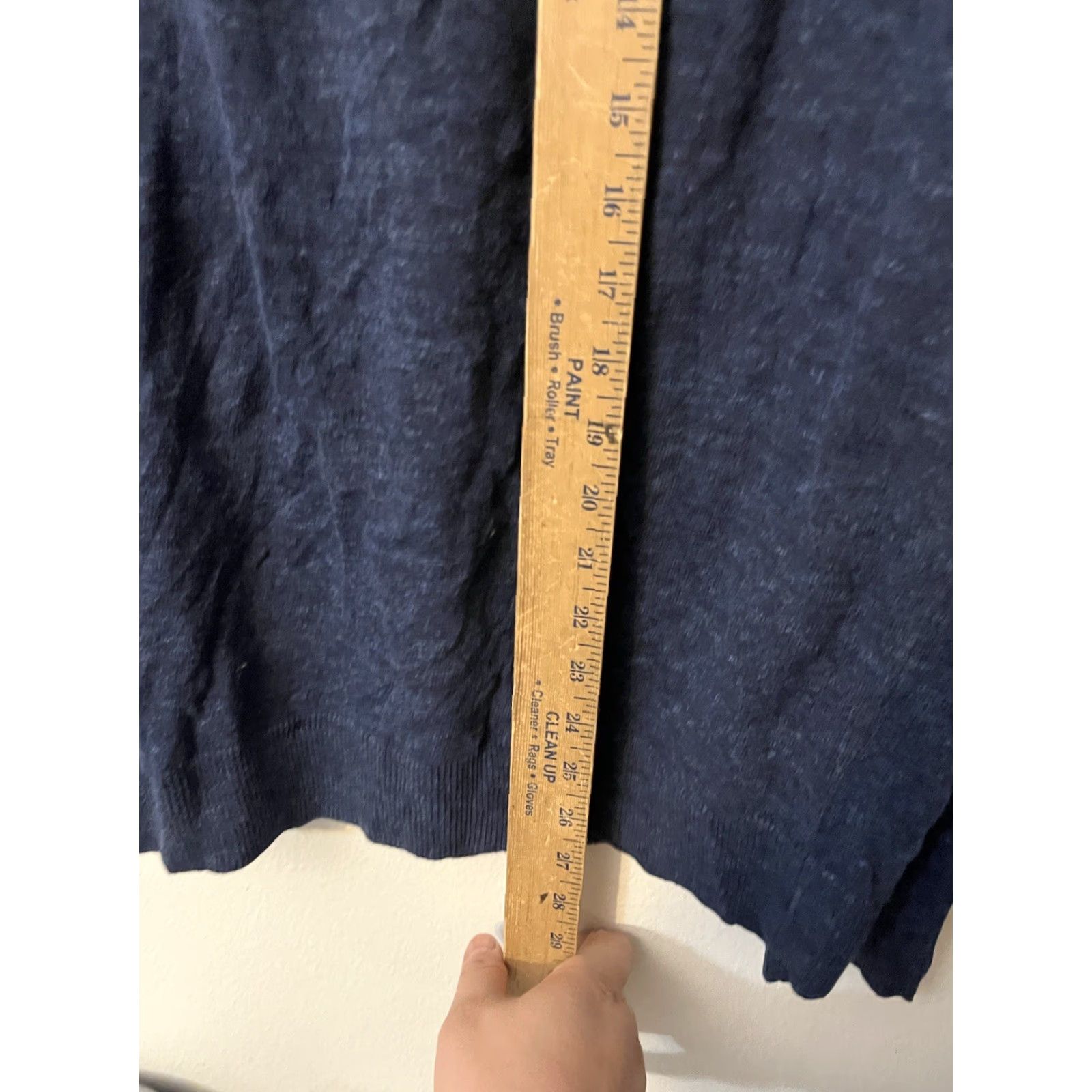 Old Navy Old Navy Mens Long Sleeve Crew Neck Lightweight Cotton Blend Sweater Size L Blue Pullover Size US L / EU 52-54 / 3 - 4 Thumbnail