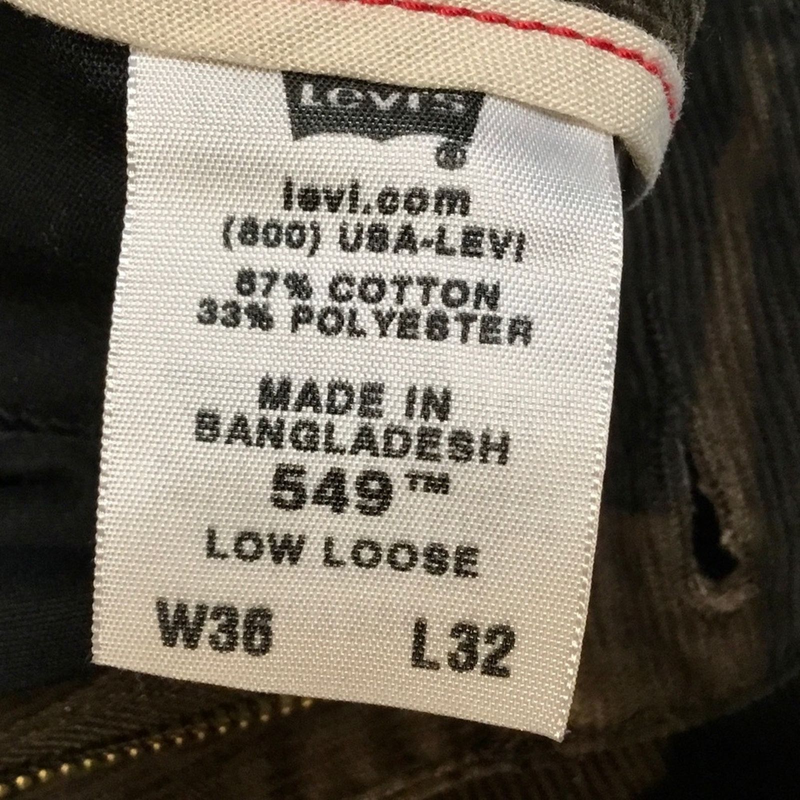 Levi's Levi's 549 Low Loose Jeans, 36x32 Size US 36 / EU 52 - 6 Thumbnail