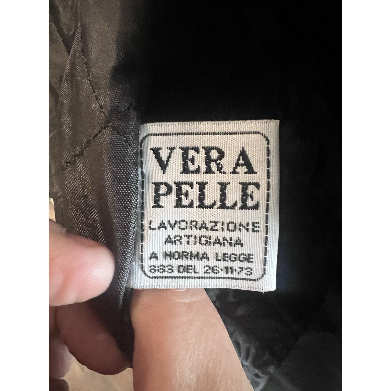 Vera Pelle Vera Pelle 100% Viscosa Made In Italy Jacket Size L / US 10 / IT 46 - 8 Thumbnail