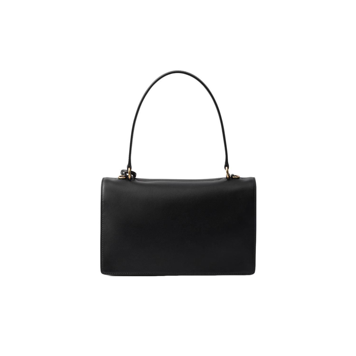 Prada PRADA Soft Sound Medium $4000 Black Leather Shoulder Bag New Size ONE SIZE - 3 Thumbnail