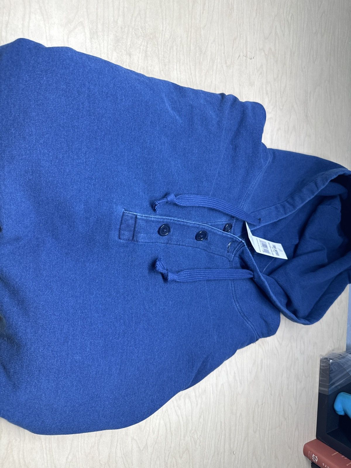 Todd Snyder Todd Snyder Indigo Hoody Sz XXL Size US XXL / EU 58 / 5 - 1 Thumbnail