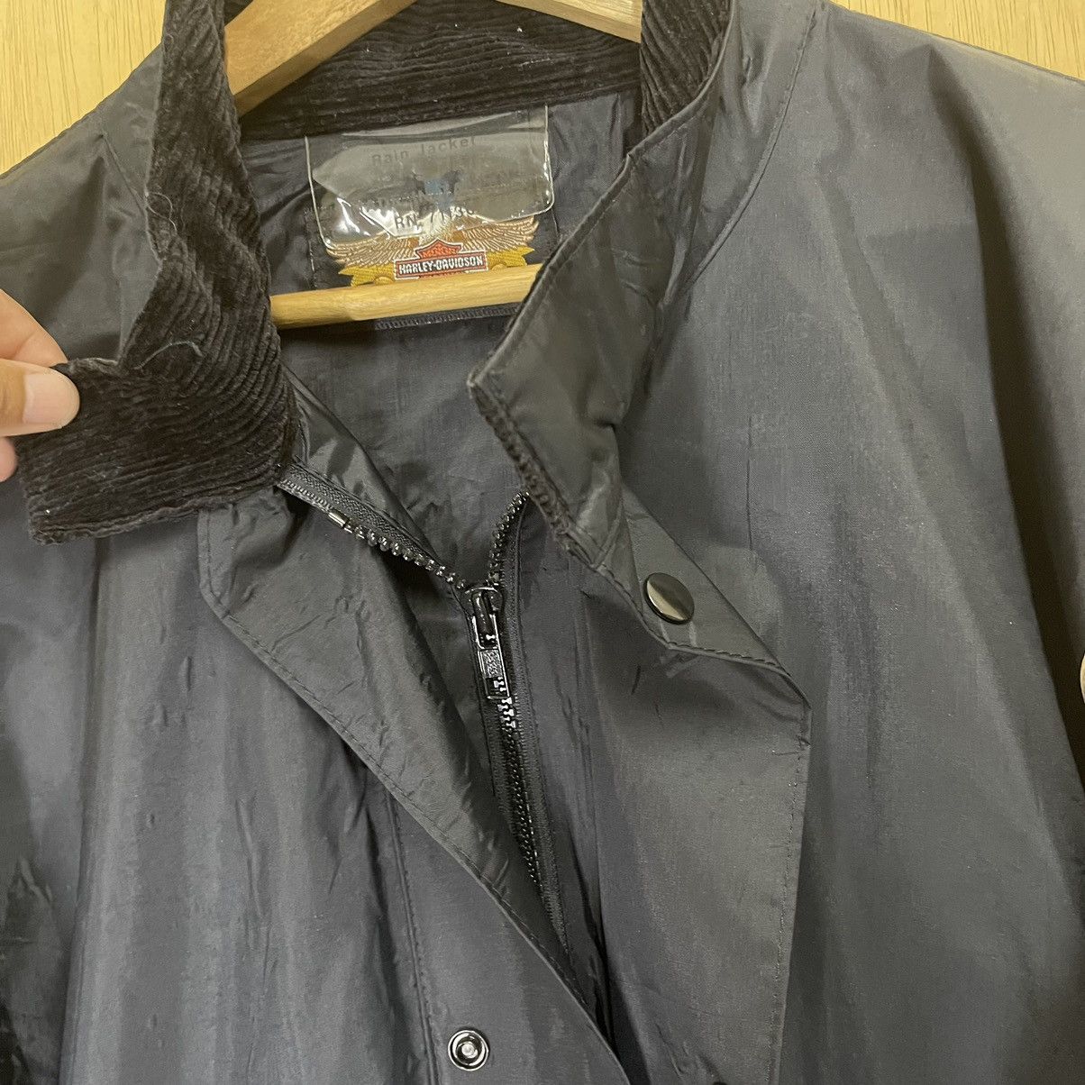 Harley Davidson × Vintage Vintage 90s Harley Davidson Windbreaker Zipper Jacket Size US XL / EU 56 / 4 - 6 Thumbnail