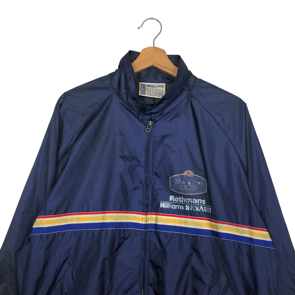 Vintage 🔥VINTAGE 80’s ROTHMANS WILLIAMS RENAULT BOMBER JACKET Size US M / EU 48-50 / 2 - 4 Thumbnail
