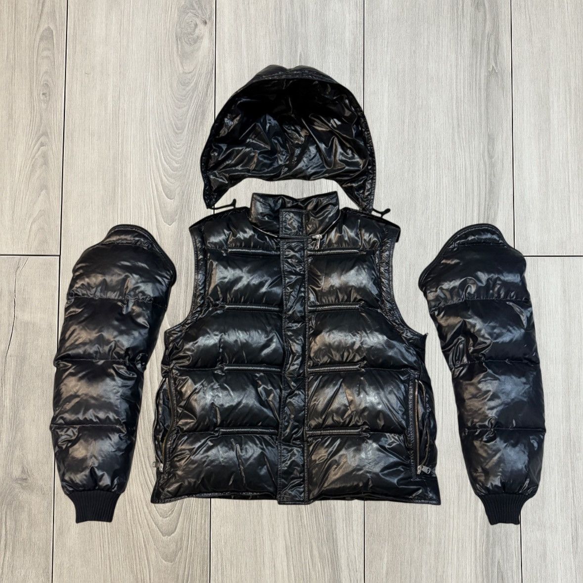 Dior Homme AW08 Convertible Goose Down Puffer