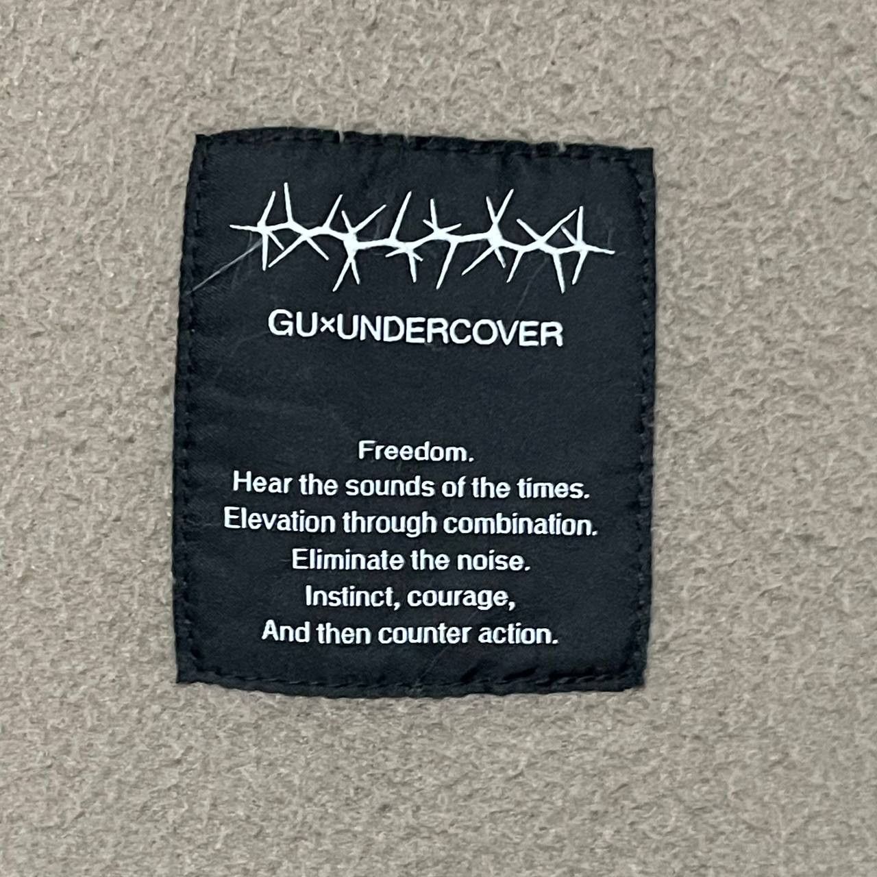 GU × Undercover Undercover Jun Takahashi Gu Melton Jacket Size US XXL / EU 58 / 5 - 8 Thumbnail