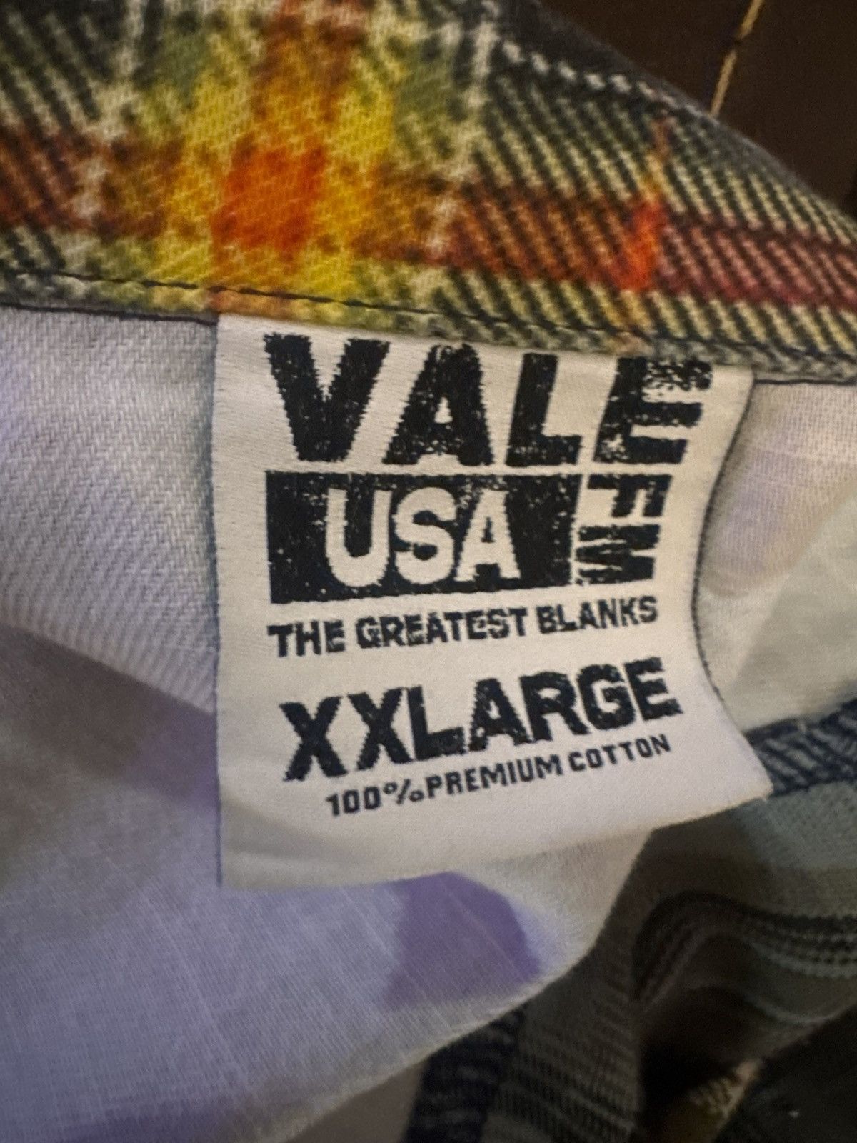 Vale Vale Forever Splash Zone Flannel Blue Size US XXL / EU 58 / 5 - 3 Thumbnail