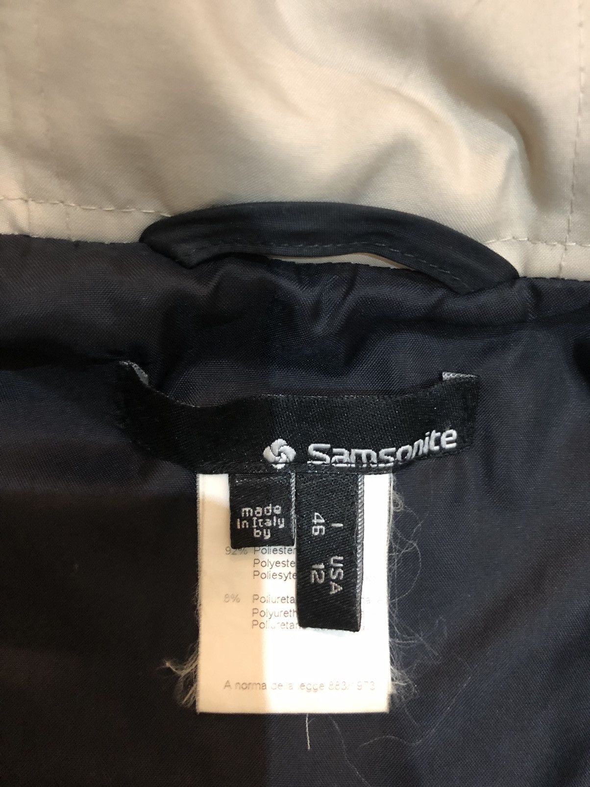 Neil Barrett × Samsonite Vintage Samsonite “Travel wear” collection grey jacket Size US M / EU 48-50 / 2 - 16 Thumbnail