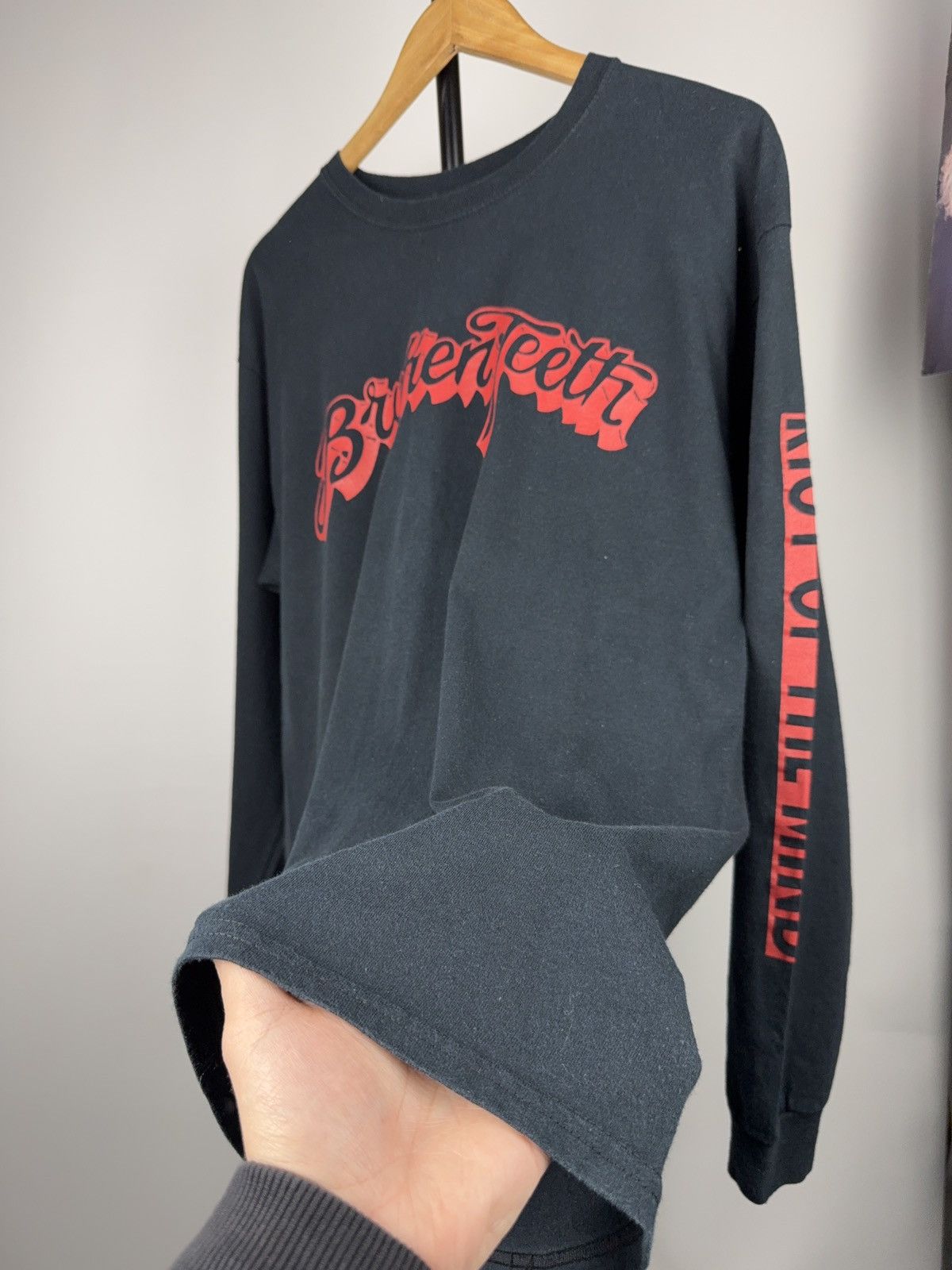 Band Tees 00s Broken Teeth Metal Band Hardcore Long Sleeve T-Shirt Size US L / EU 52-54 / 3 - 10 Thumbnail