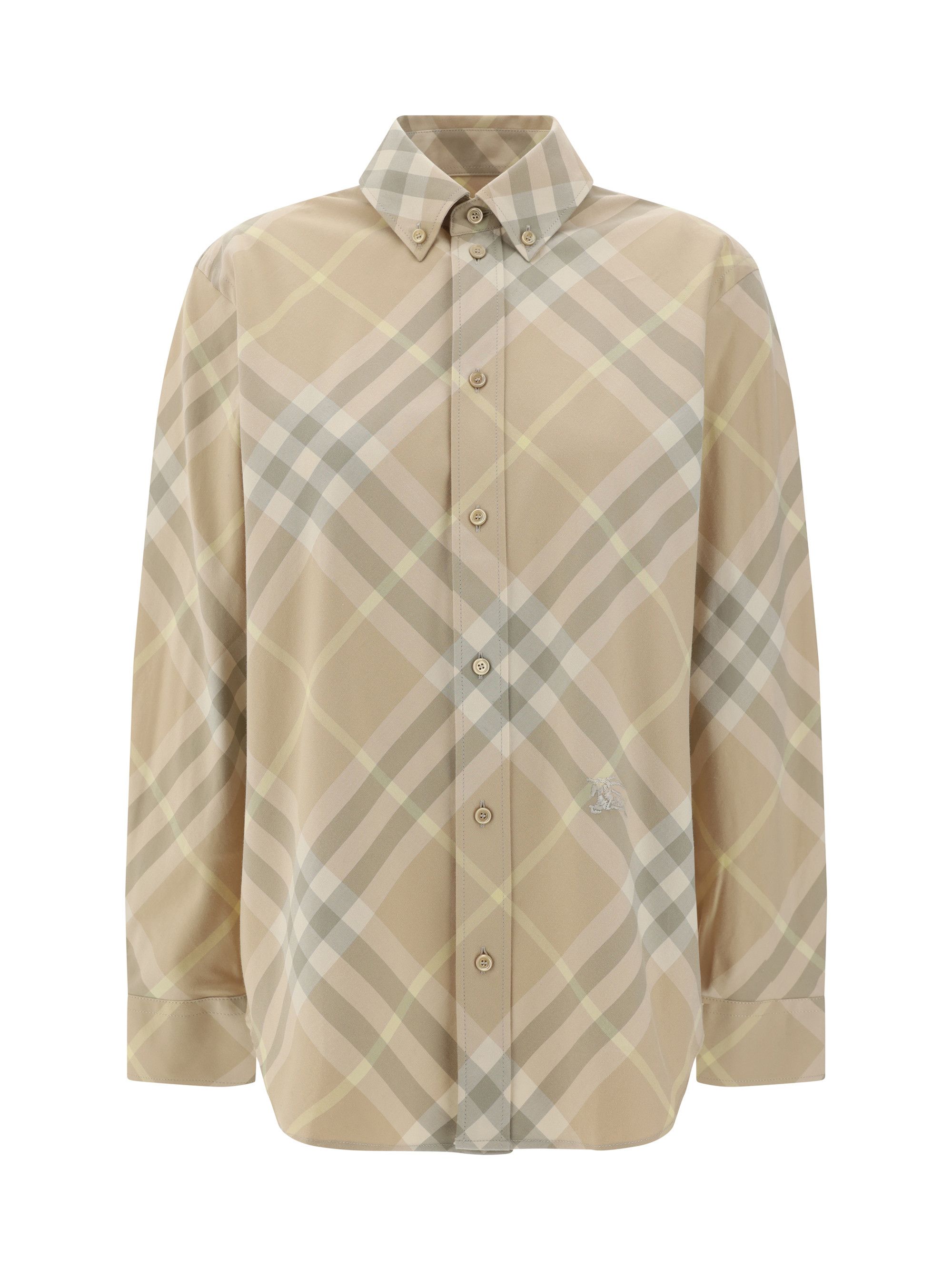 image of Burberry Check Shirt, Women's (Size XS)