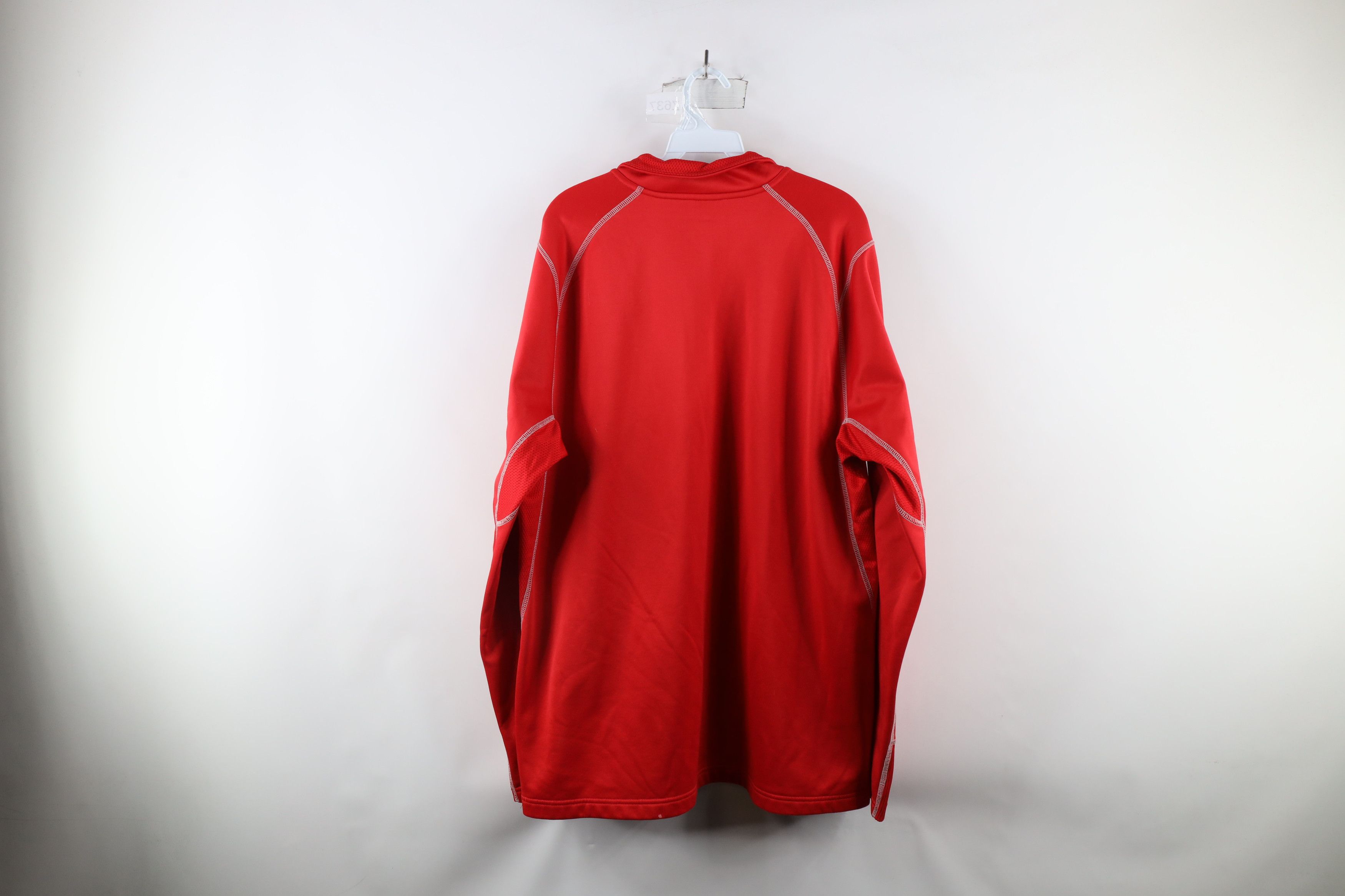 Nike × Vintage Y2K Nike Therma Fit Mini Swoosh Half Zip Pullover Sweater Size US XL / EU 56 / 4 - 10 Thumbnail