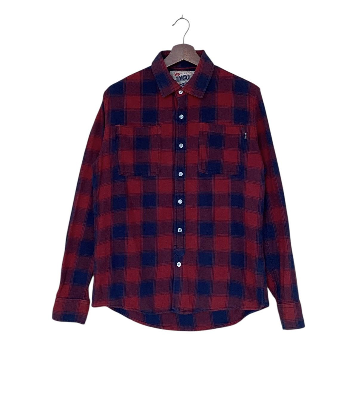 JNCO × Rap Tees × Vintage Vintage Brand Jnco Baggy Checkered Shirt 2000s Size US M / EU 48-50 / 2 - 1 Thumbnail
