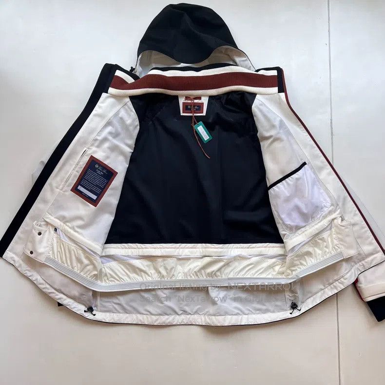 Loro Piana LORO PIANA size 3XL Men's Hooded Patchwork Ski Jacket for A Size US XXL / EU 58 / 5 - 3 Thumbnail