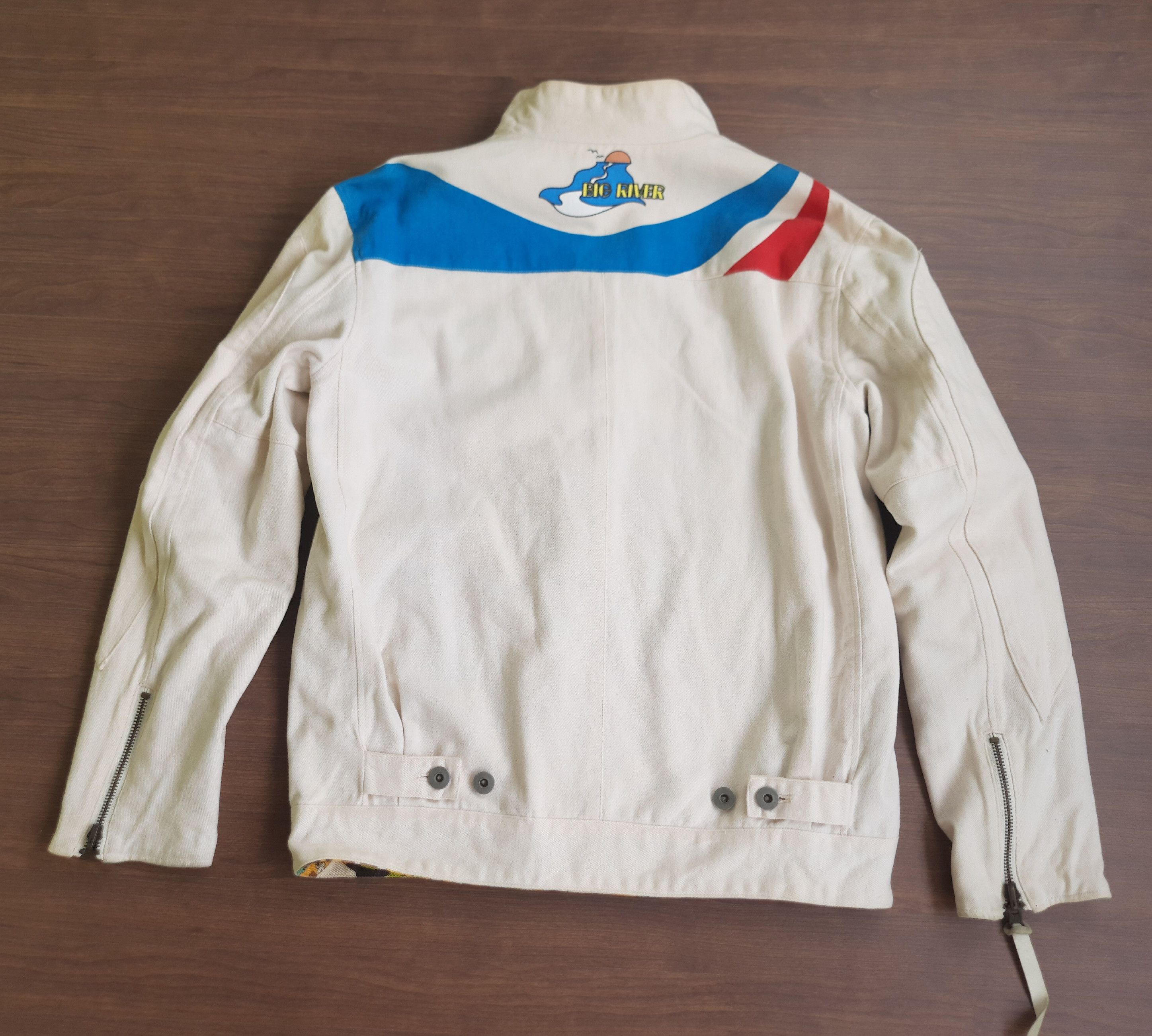 Japanese Brand Vintage Armers Union Made Japan Reversible Jacket Canvas Size US M / EU 48-50 / 2 - 4 Thumbnail