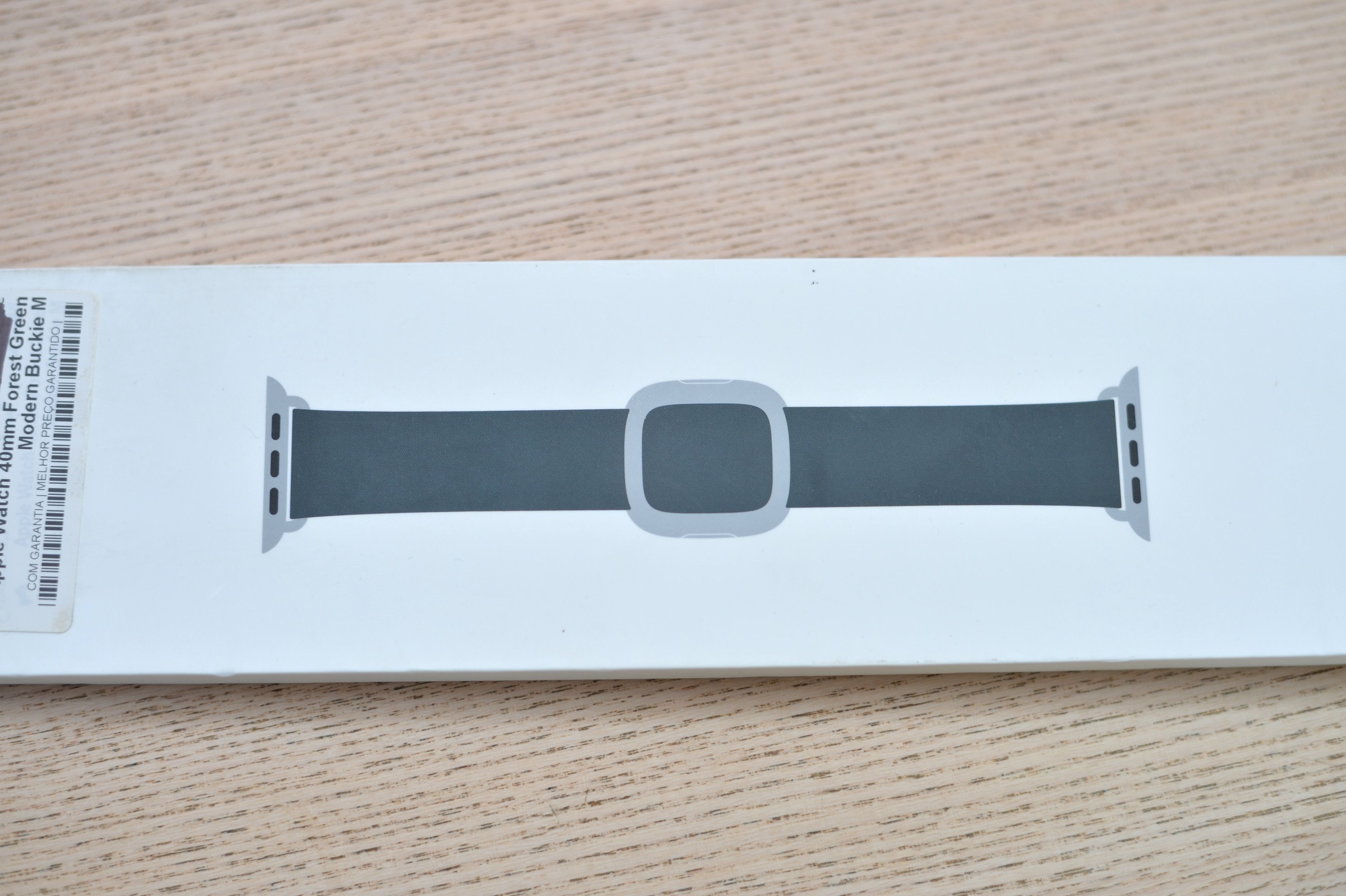 Apple apple watch forest green leather modern buckle Size 40 - 5 Thumbnail