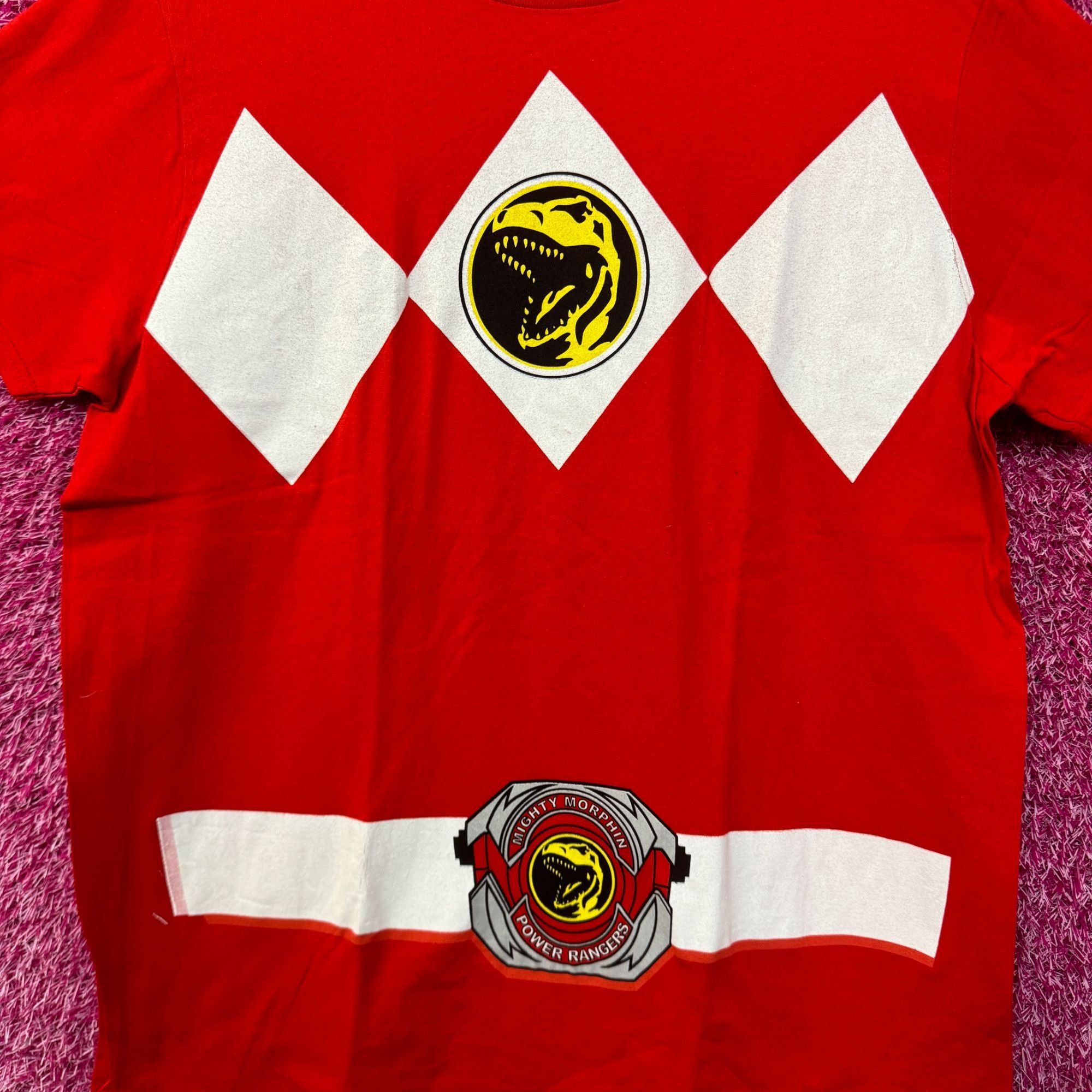 Other Tyrannosaurus Rex Red Power Ranger Costume Hasbro Tee L Size US L / EU 52-54 / 3 - 2 Thumbnail