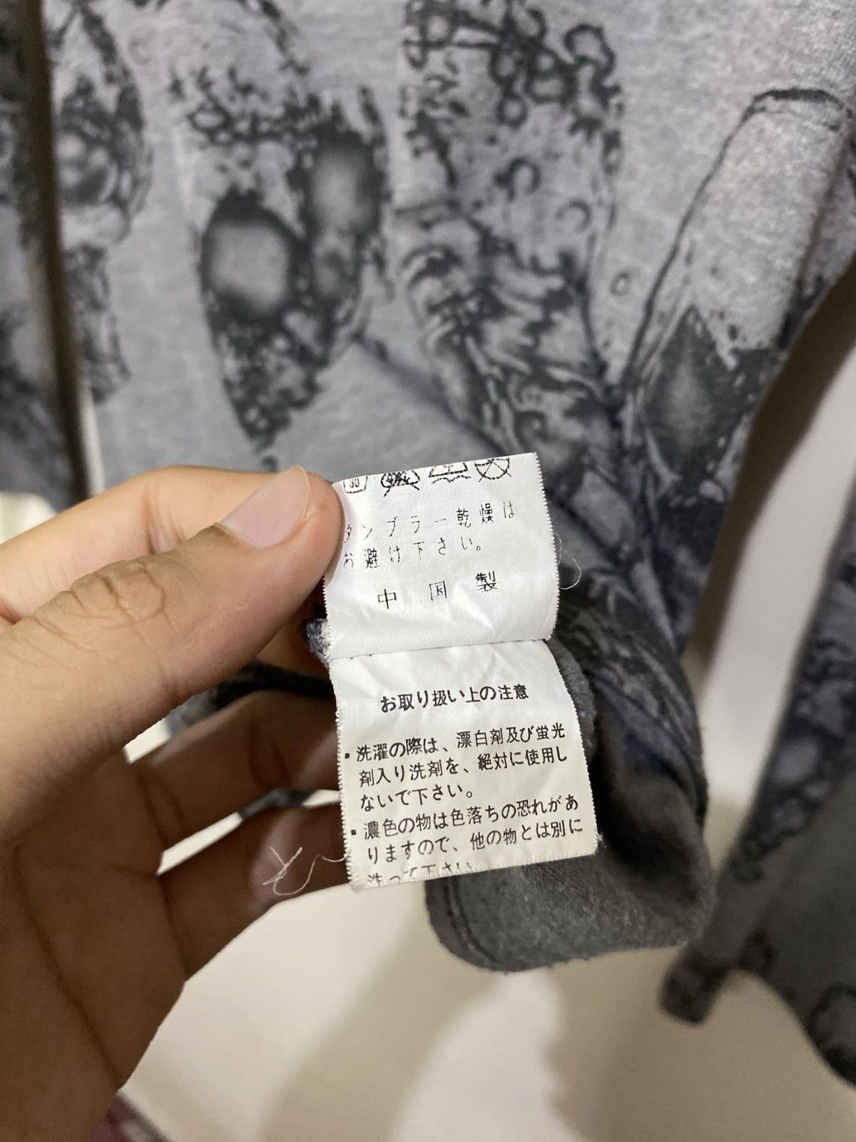 If Six Was Nine × Japanese Brand × Le Grande Bleu (L.G.B.) ANGLE Skull Longsleve LGB Ifsixwasnie Size L / US 10 / IT 46 - 6 Thumbnail