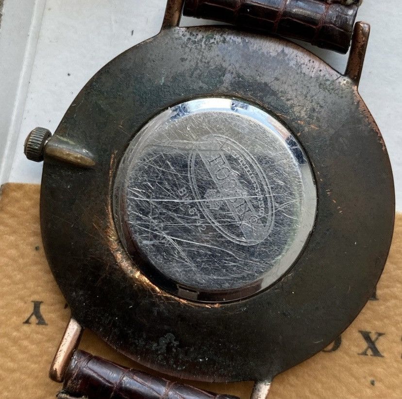 Fossil 1995 FOSSIL EUROPEAN MAP STONE WATCH BW-6742 Size ONE SIZE - 7 Thumbnail