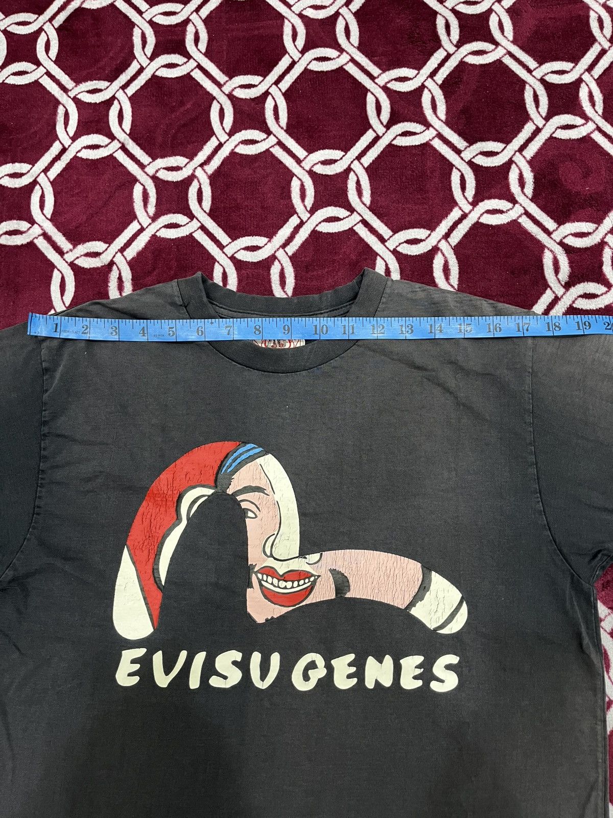 Evisu Evisu Genes Sun Faded Tshirt Size US M / EU 48-50 / 2 - 13 Thumbnail