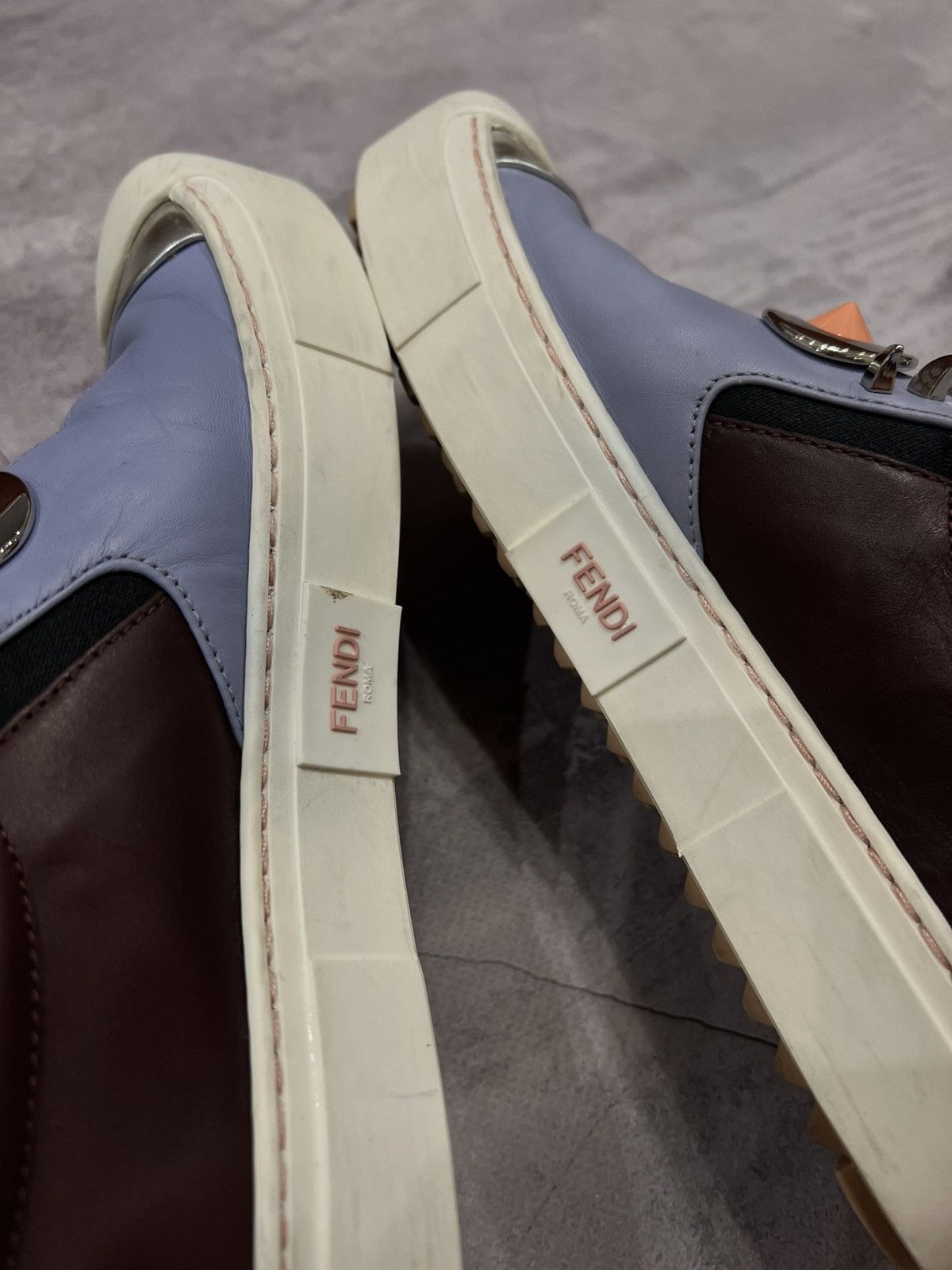 Fendi Fendi Monster Slip Ons Size 37 Size US 6.5 / IT 36.5 - 6 Thumbnail