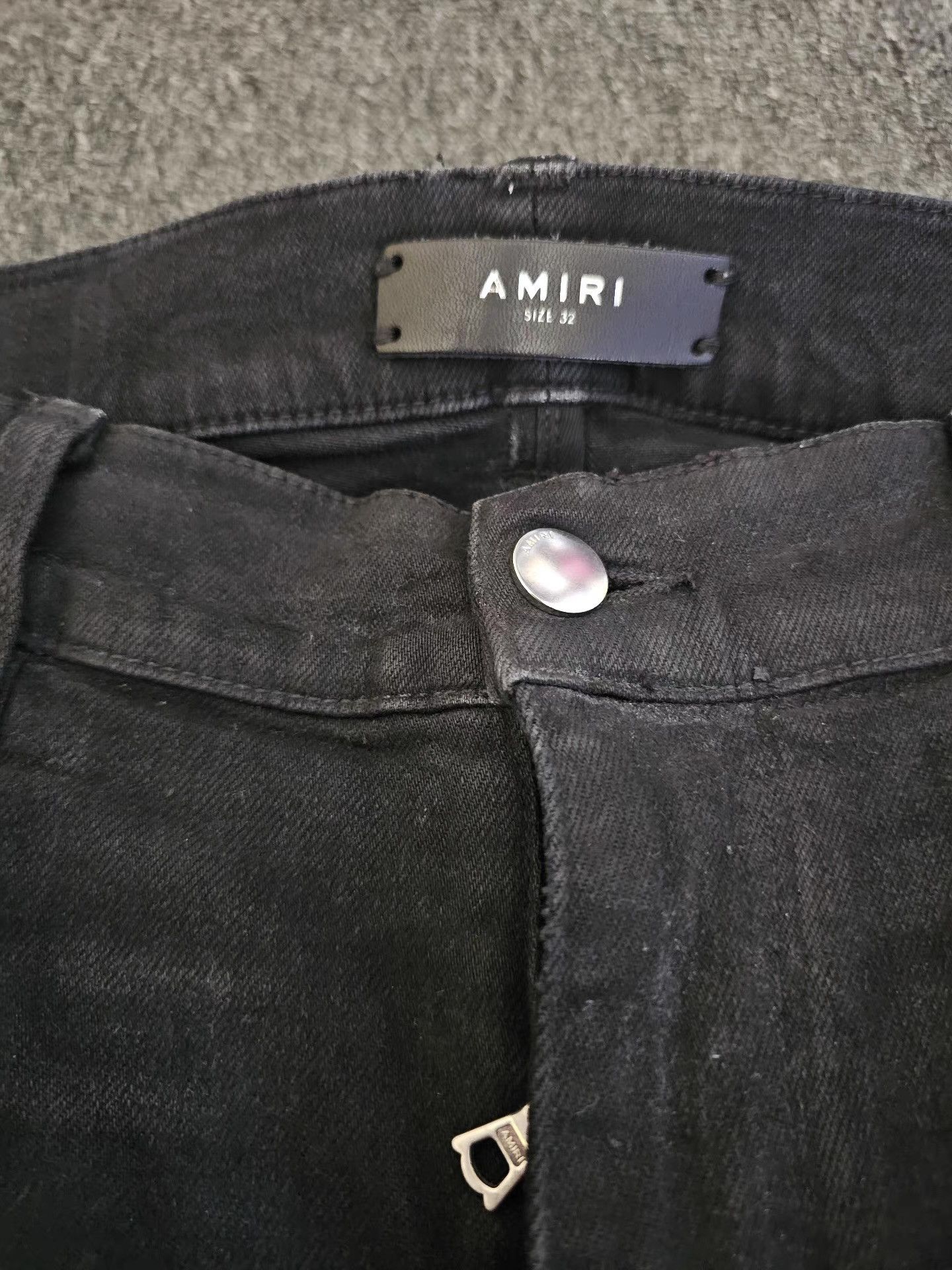 Amiri Amiri Coated Destroyed Jeans, Q4 Size US 34 / EU 50 - 3 Thumbnail