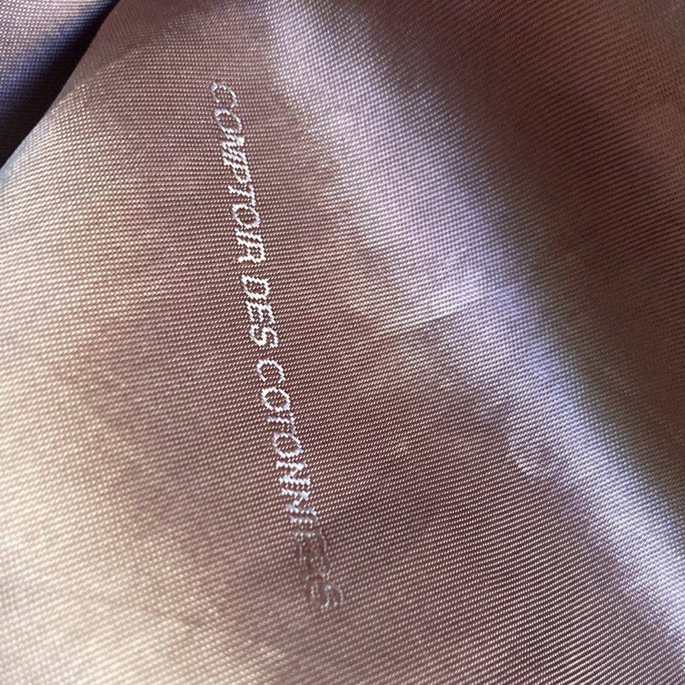 Les Copains Comptoir Des Cotonniers Womens Pale Mauve Trench Coat Size L Size L / US 10 / IT 46 - 10 Thumbnail