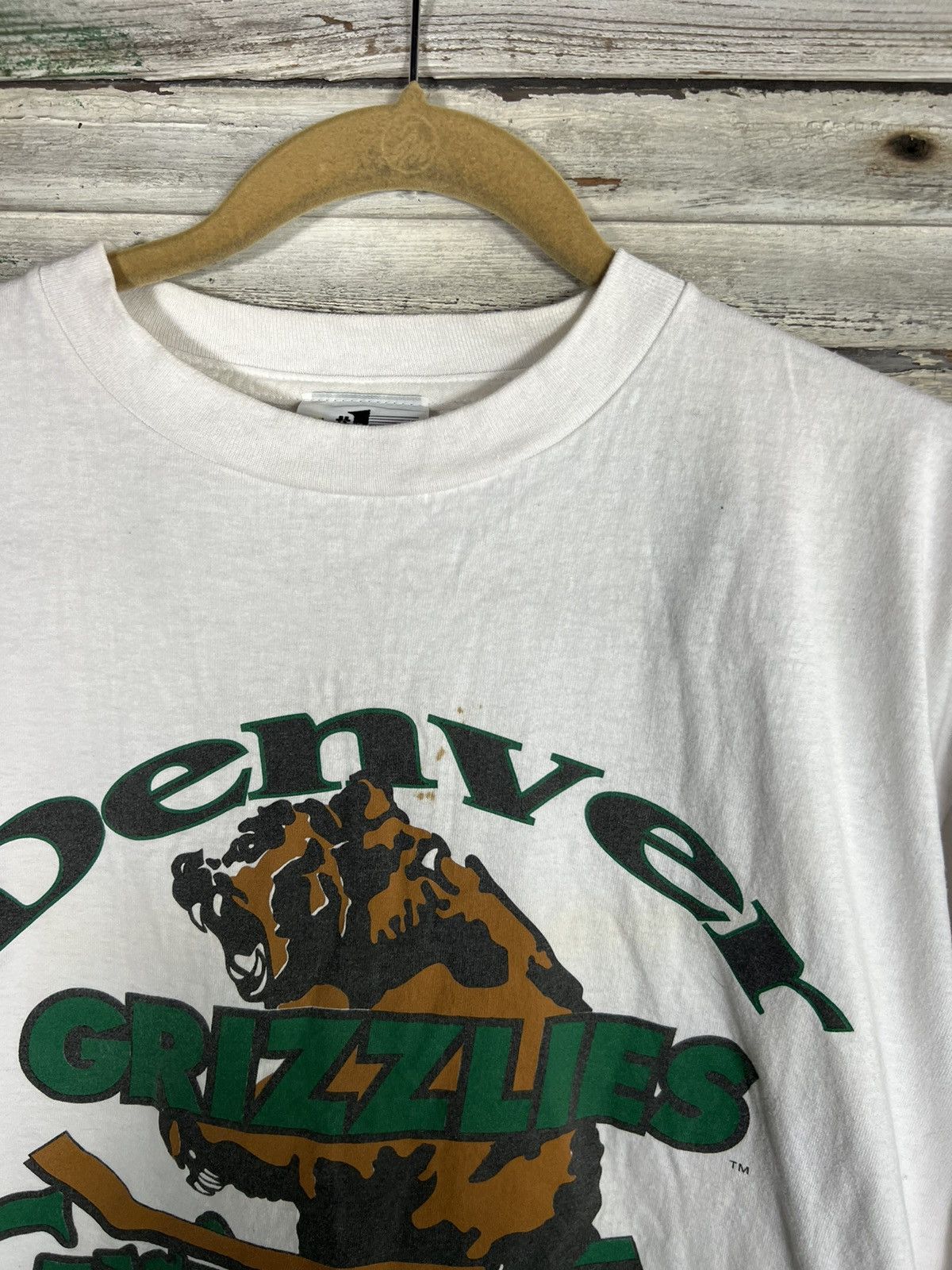 Vintage Vintage Denver Grizzlies Shirt Size US XL / EU 56 / 4 - 3 Thumbnail
