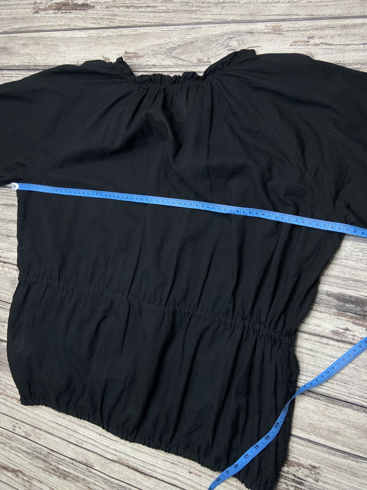 Y's × Yohji Yamamoto Yohji Y's For Living Women Blouse Tie Button Size L / US 10 / IT 46 - 6 Thumbnail