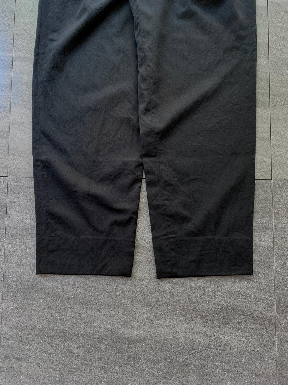 Comme des Garcons Homme FREE TAX! CDGH 90s Baggy Wideleg Wool Trousers Size US 30 / EU 46 - 4 Thumbnail
