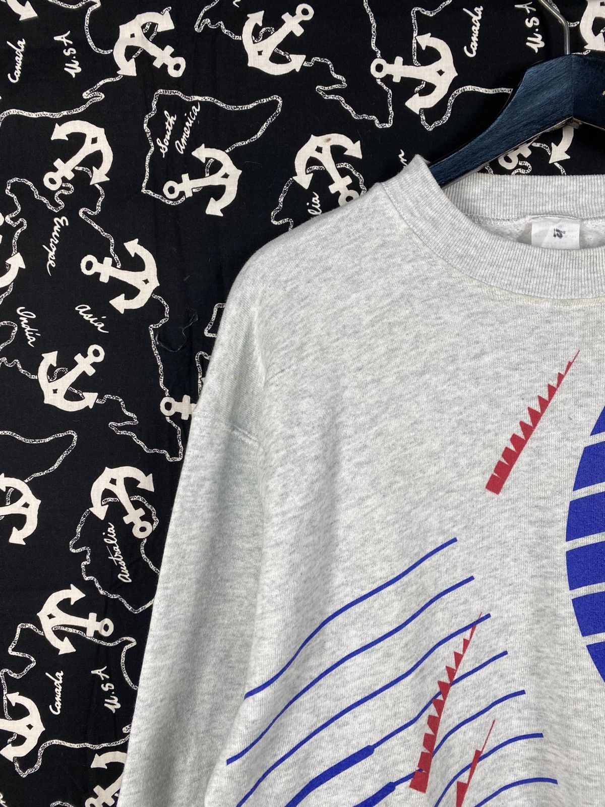 Vintage Vintage Japan FA JFA Graphic Sweatshirt Grey Crewneck Size US L / EU 52-54 / 3 - 8 Thumbnail