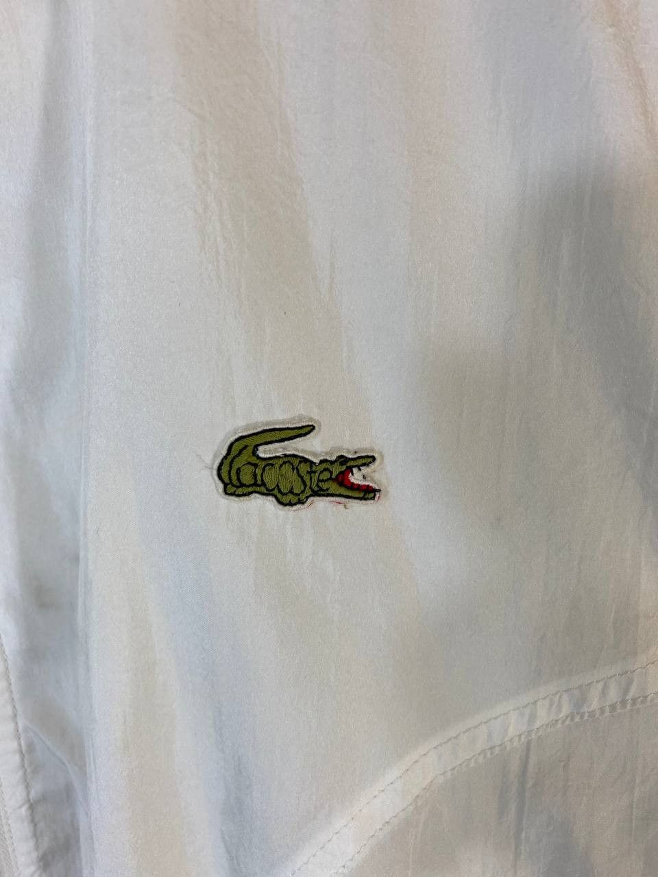 Lacoste vintage lacoste white bomber style jacket Size US L / EU 52-54 / 3 - 6 Thumbnail
