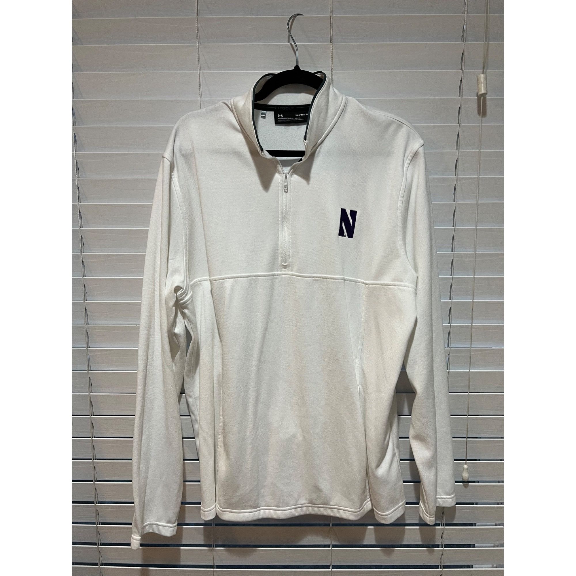 Under Armour Under Armour Golf Northwestern Wildcats 1/4 Zip - Size XL Size US XL / EU 56 / 4 - 1 Thumbnail